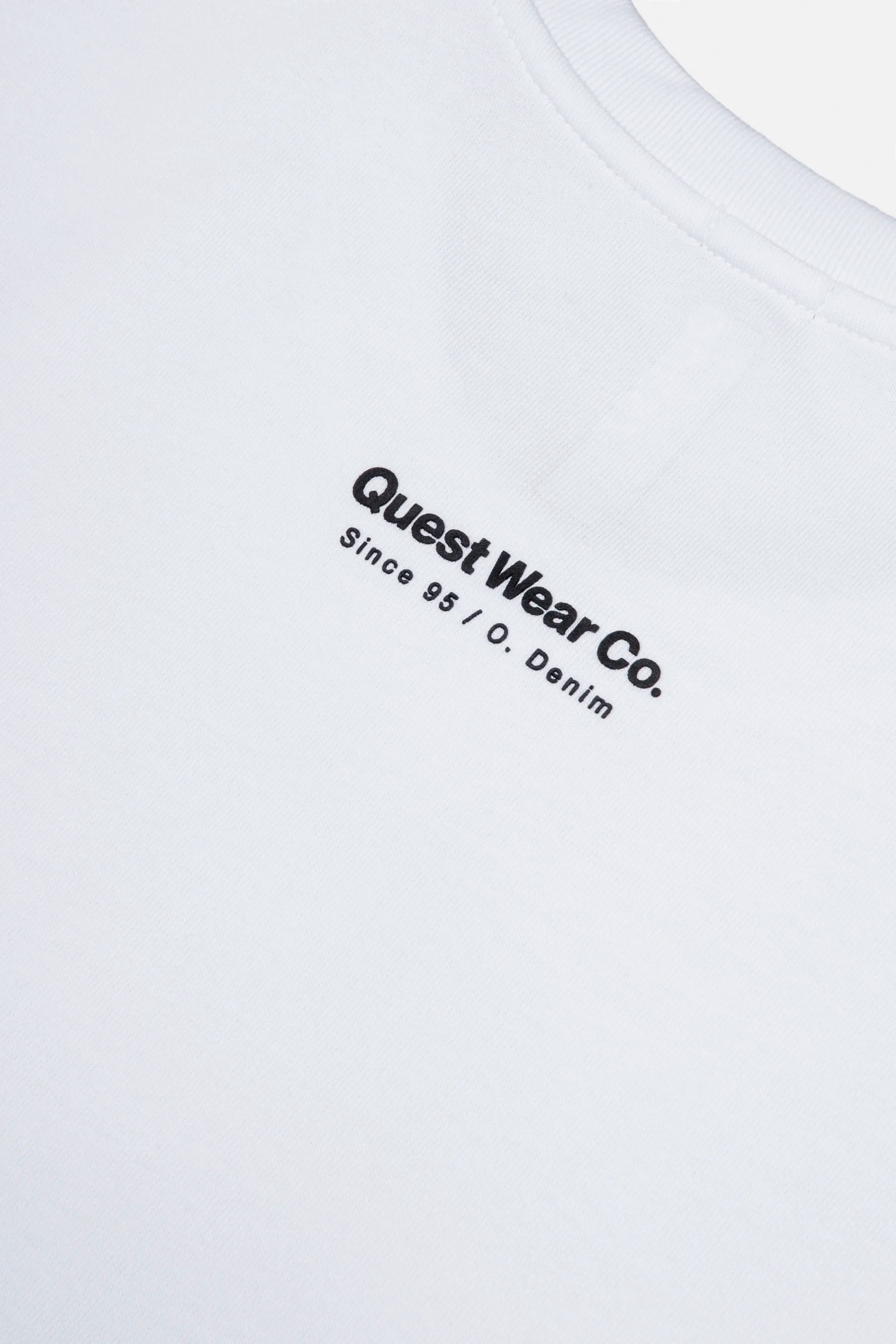 CAMISETA MANGA CORTA COLOR BLANCO OPTICO