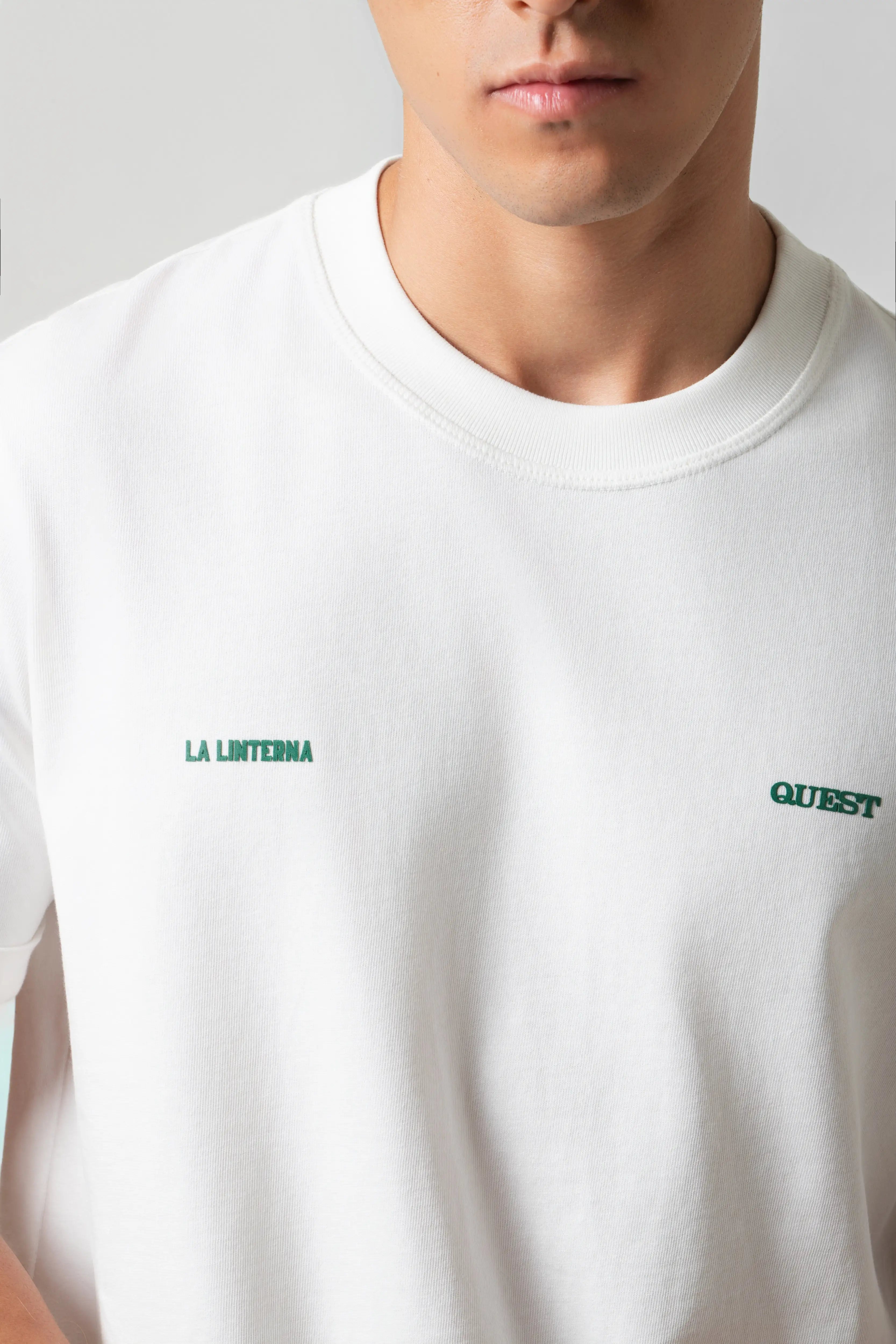 CAMISETA MANGA CORTA COLOR IVORY