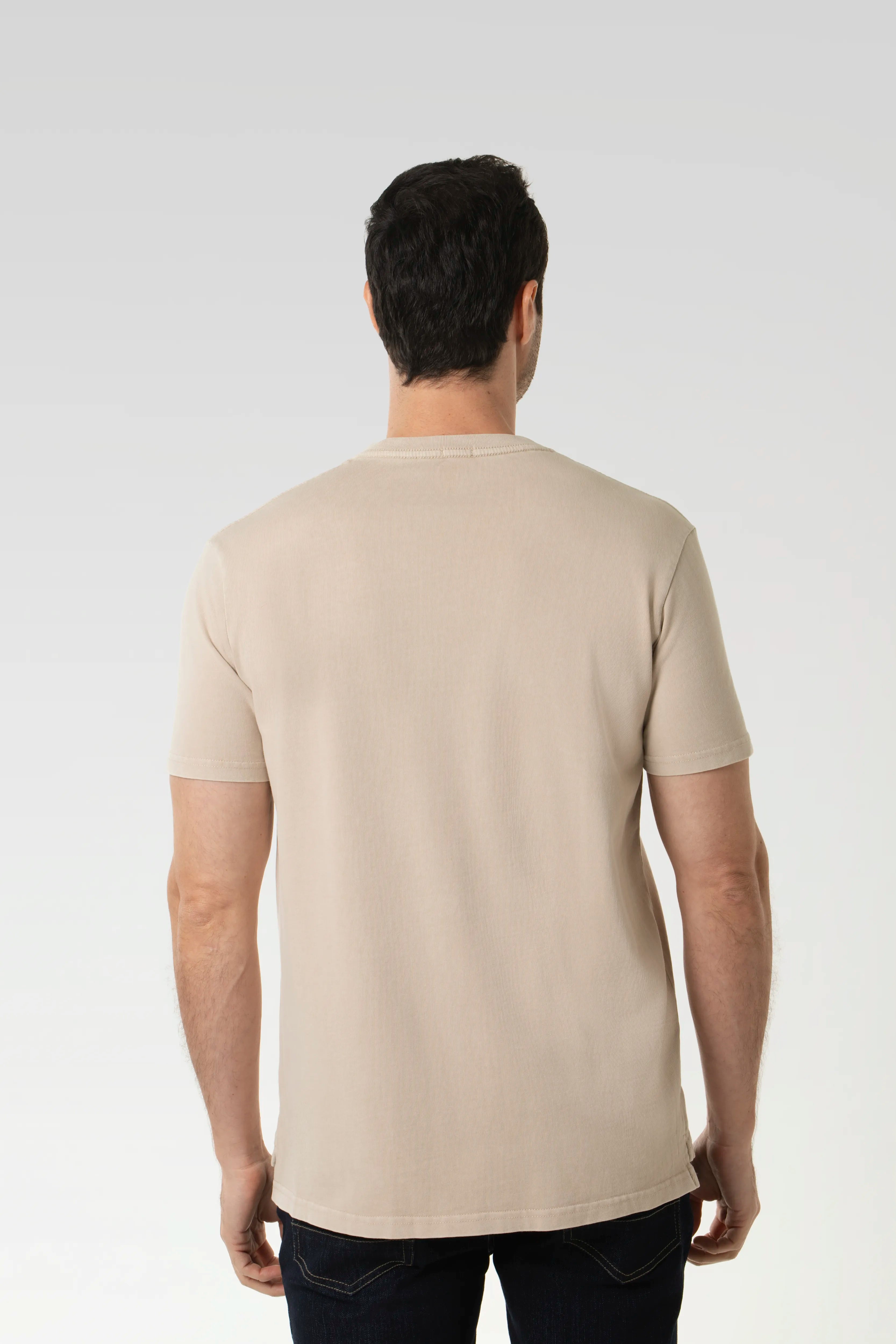 CAMISETA MANGA CORTA COLOR BRAZILIAN SAND