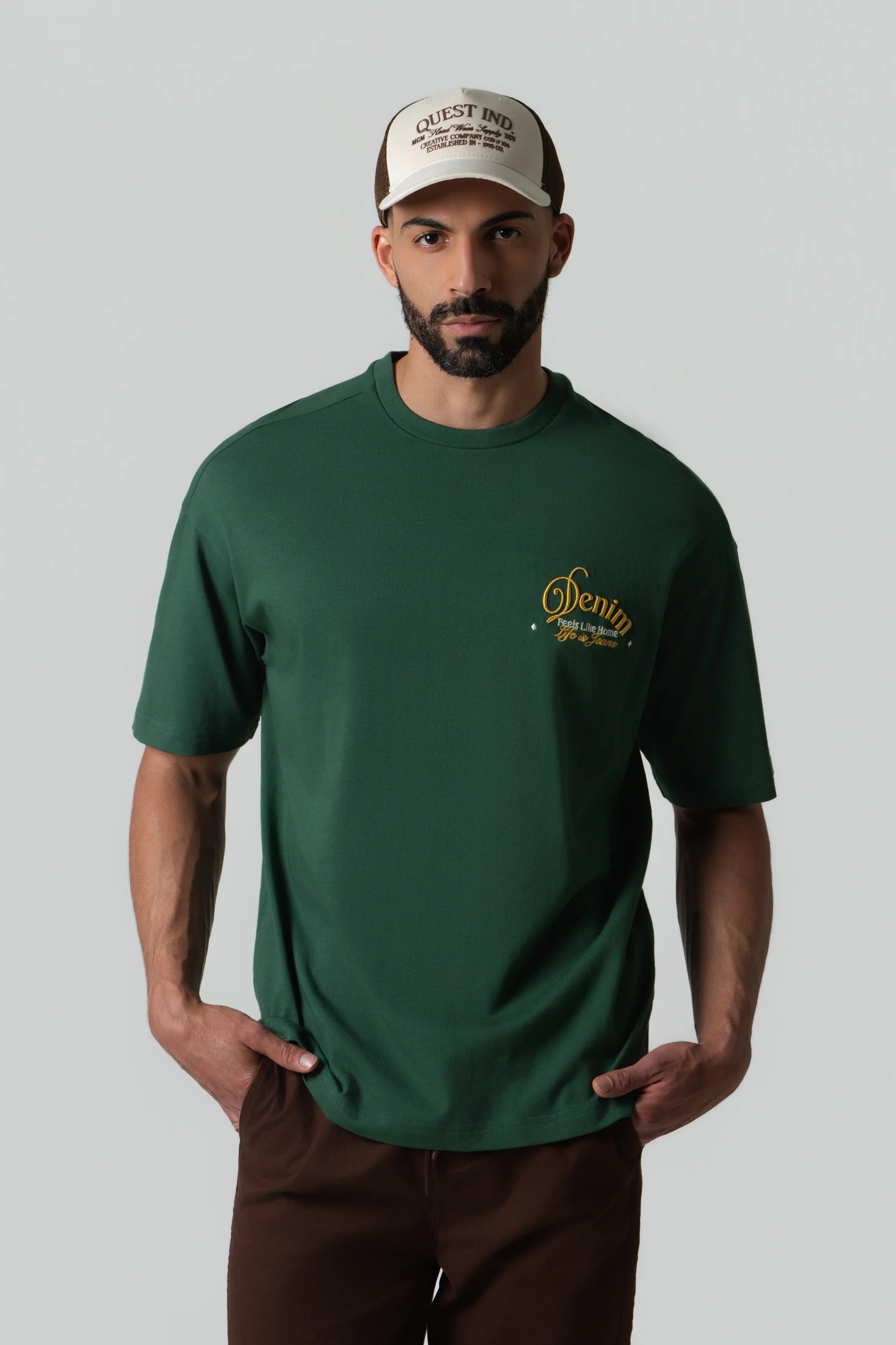 CAMISETA MANGA CORTA COLOR PINENEEDLE