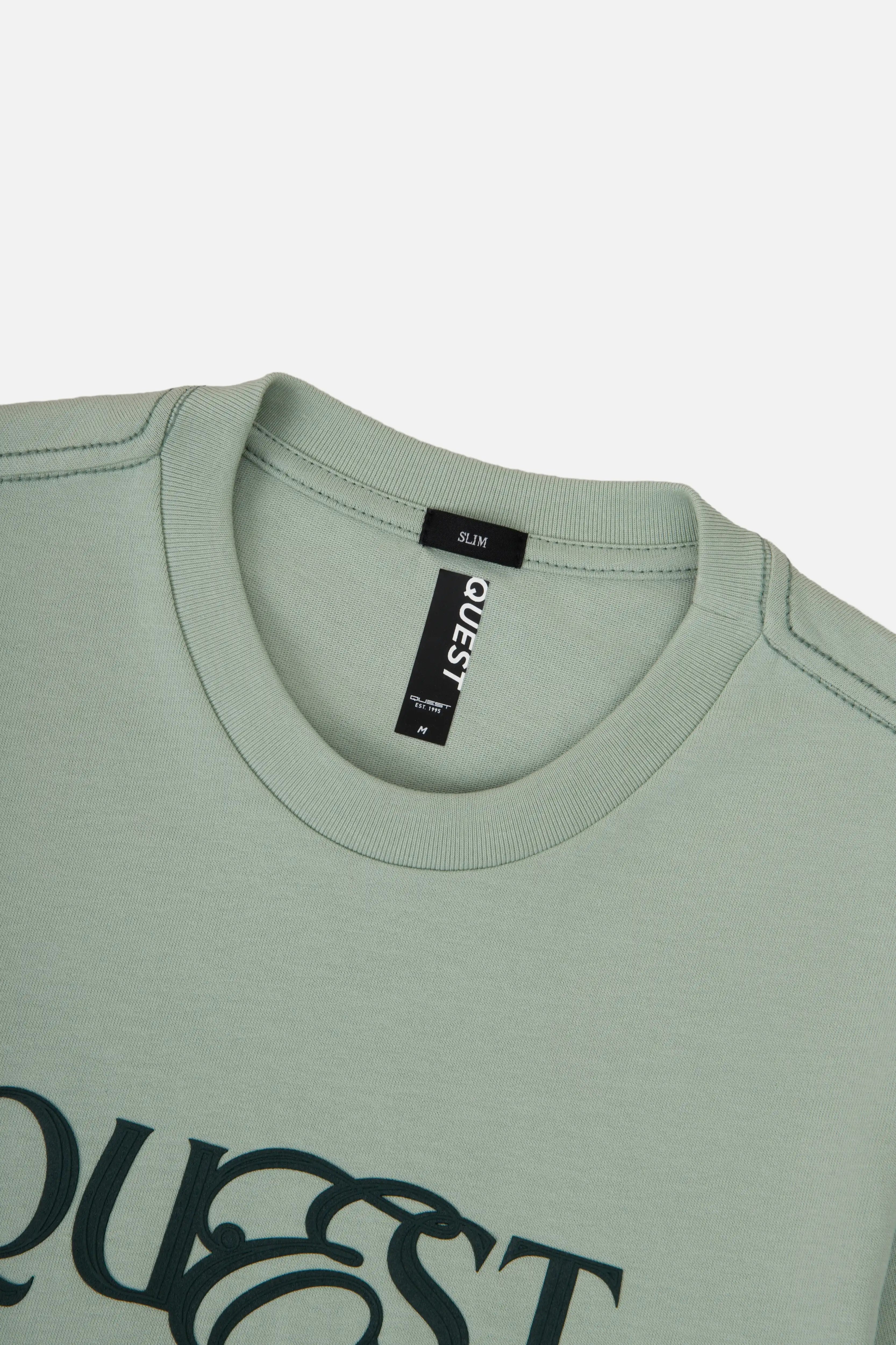 CAMISETA MANGA CORTA COLOR FROSTY GREEN