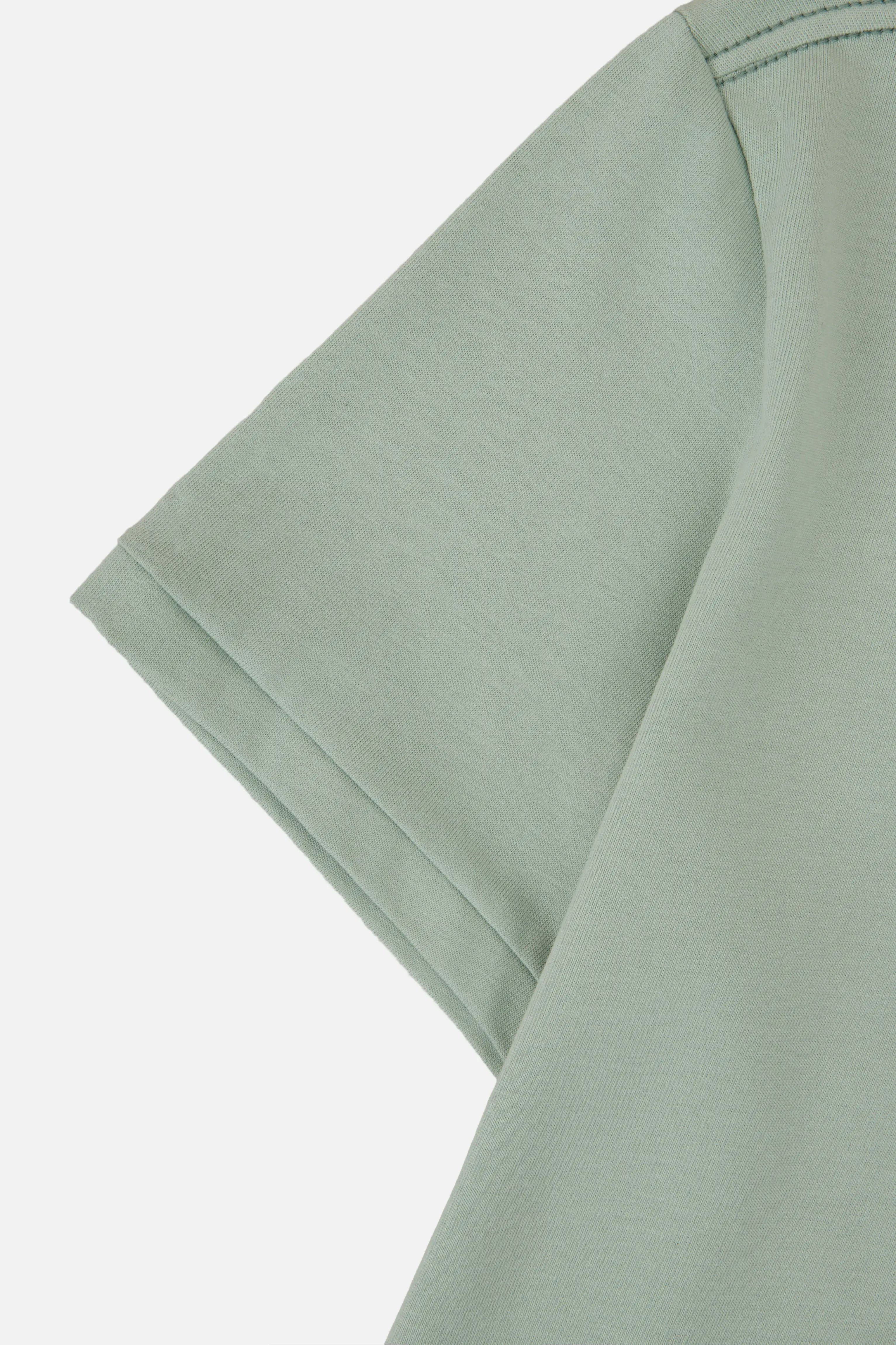 CAMISETA MANGA CORTA COLOR FROSTY GREEN