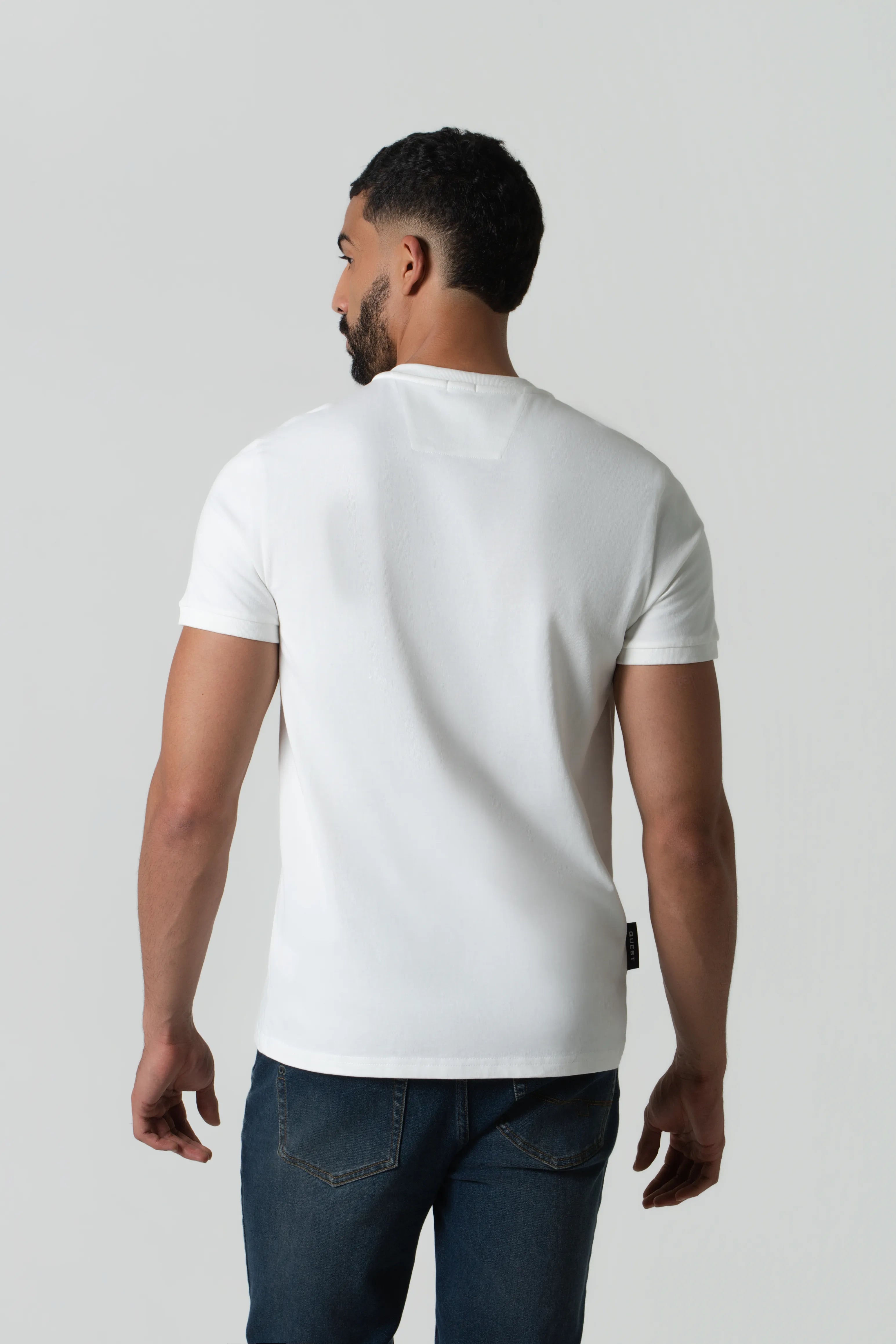 CAMISETA MANGA CORTA COLOR IVORY