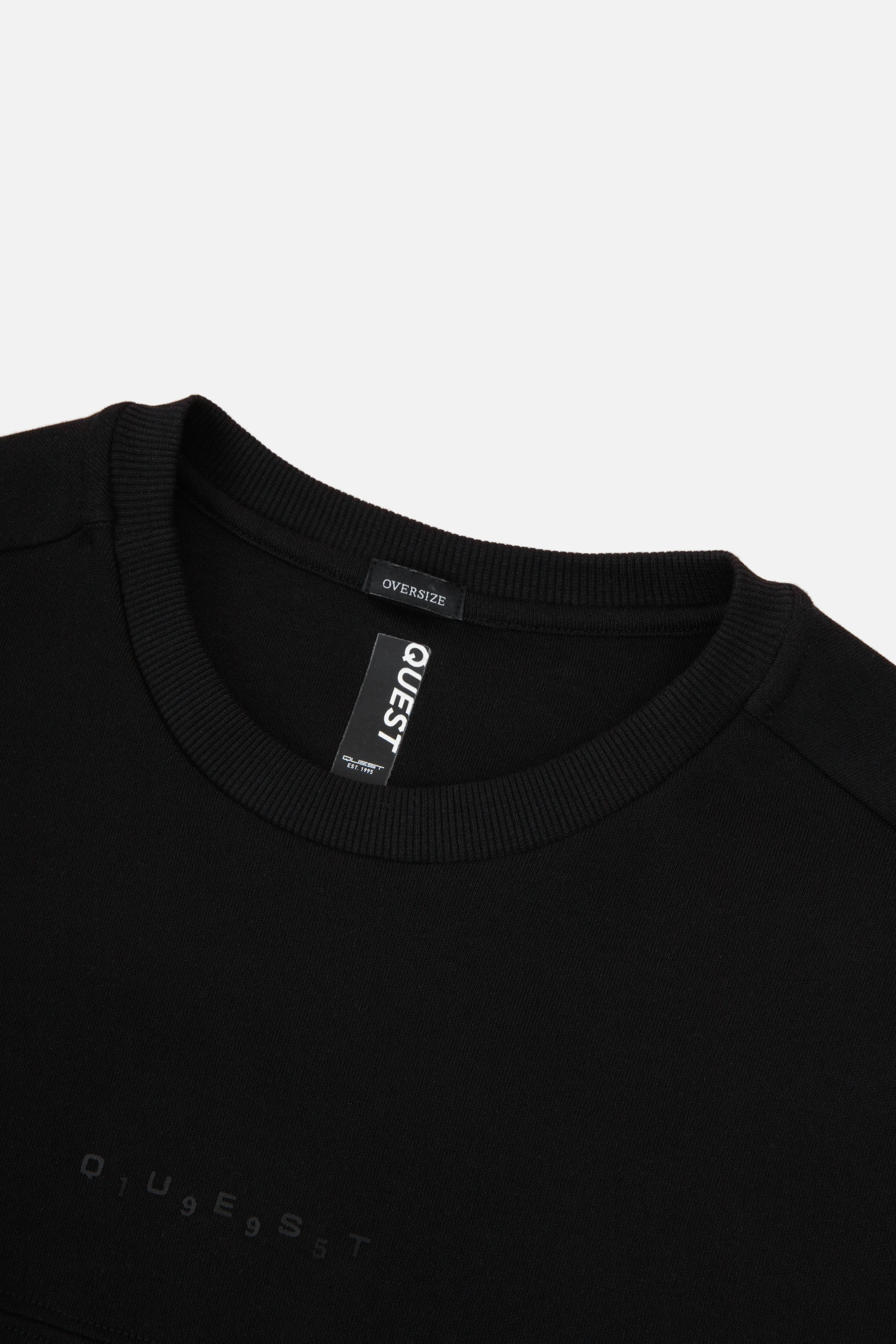 CAMISETA MANGA CORTA COLOR NEGRO