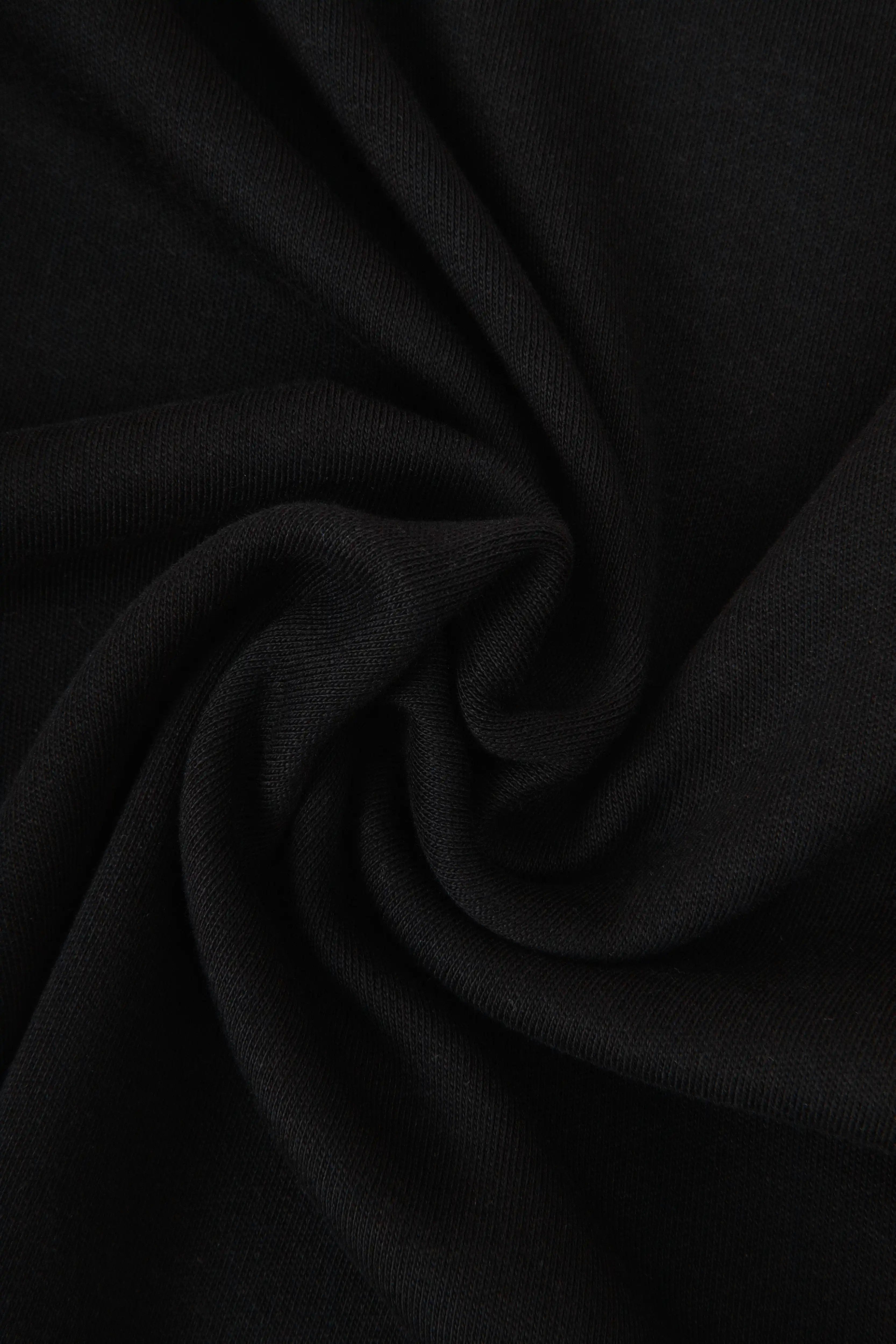 CAMISETA MANGA CORTA COLOR NEGRO