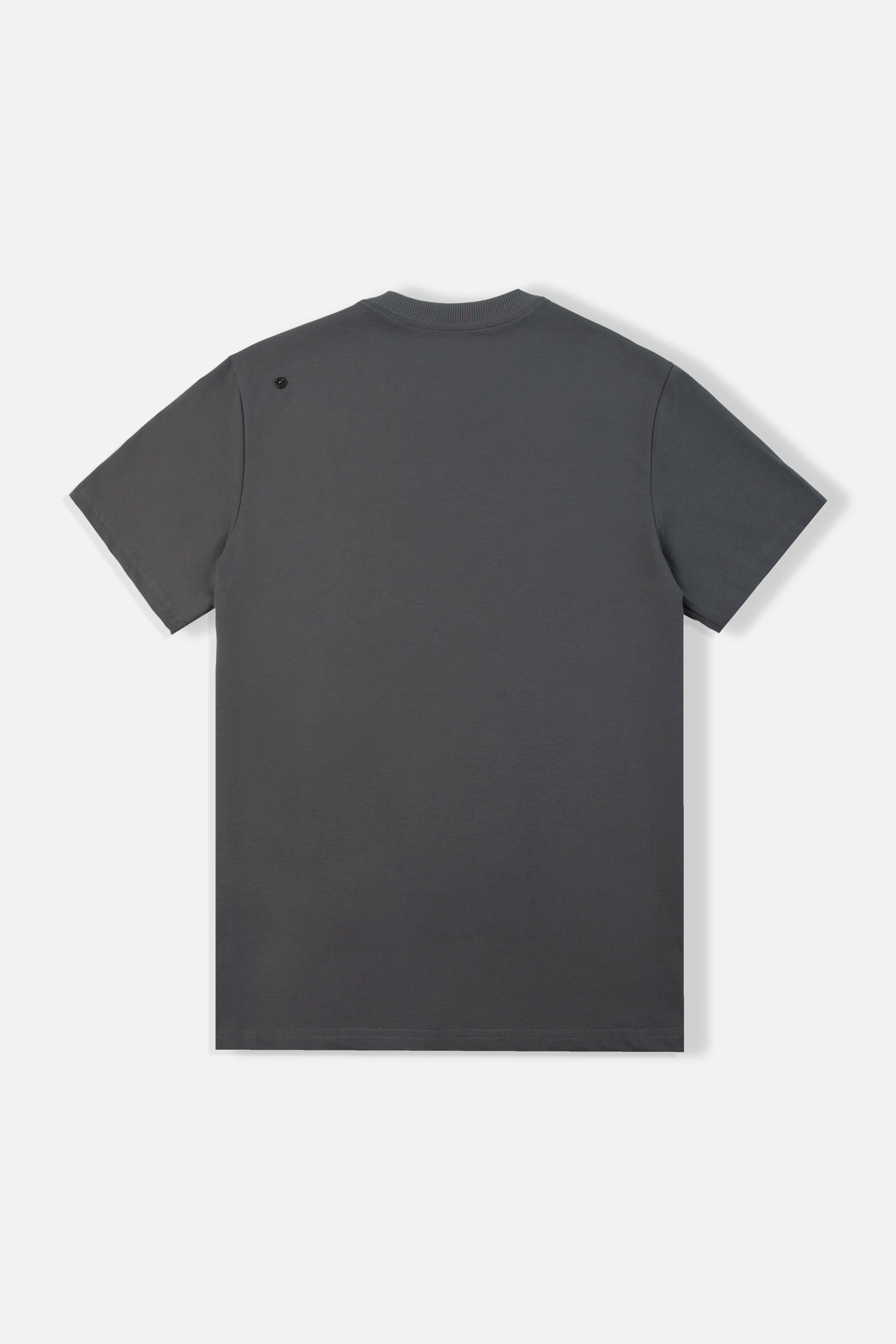 CAMISETA MANGA CORTA COLOR PEWTER