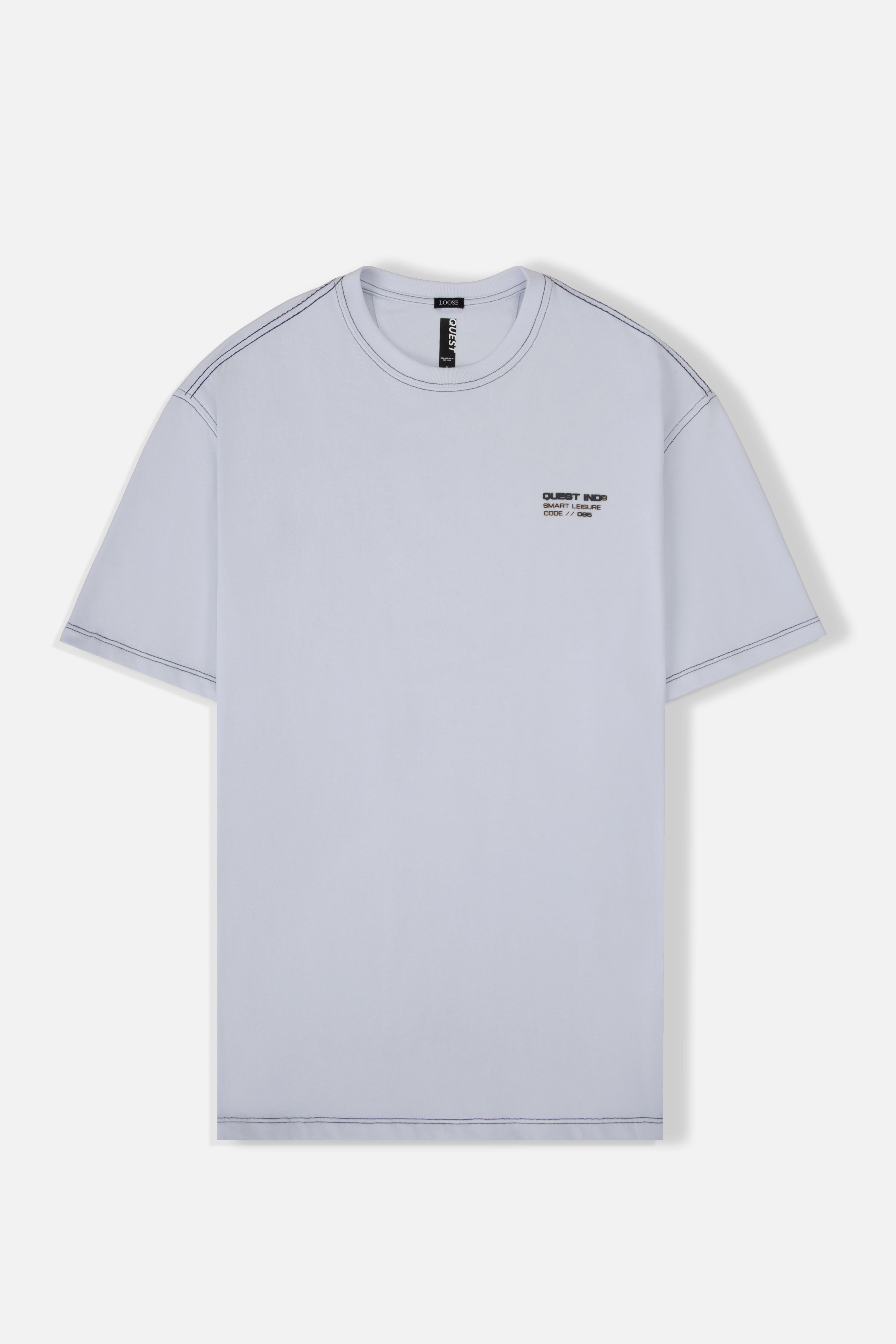 CAMISETA MANGA CORTA COLOR BLANCO OPTICO