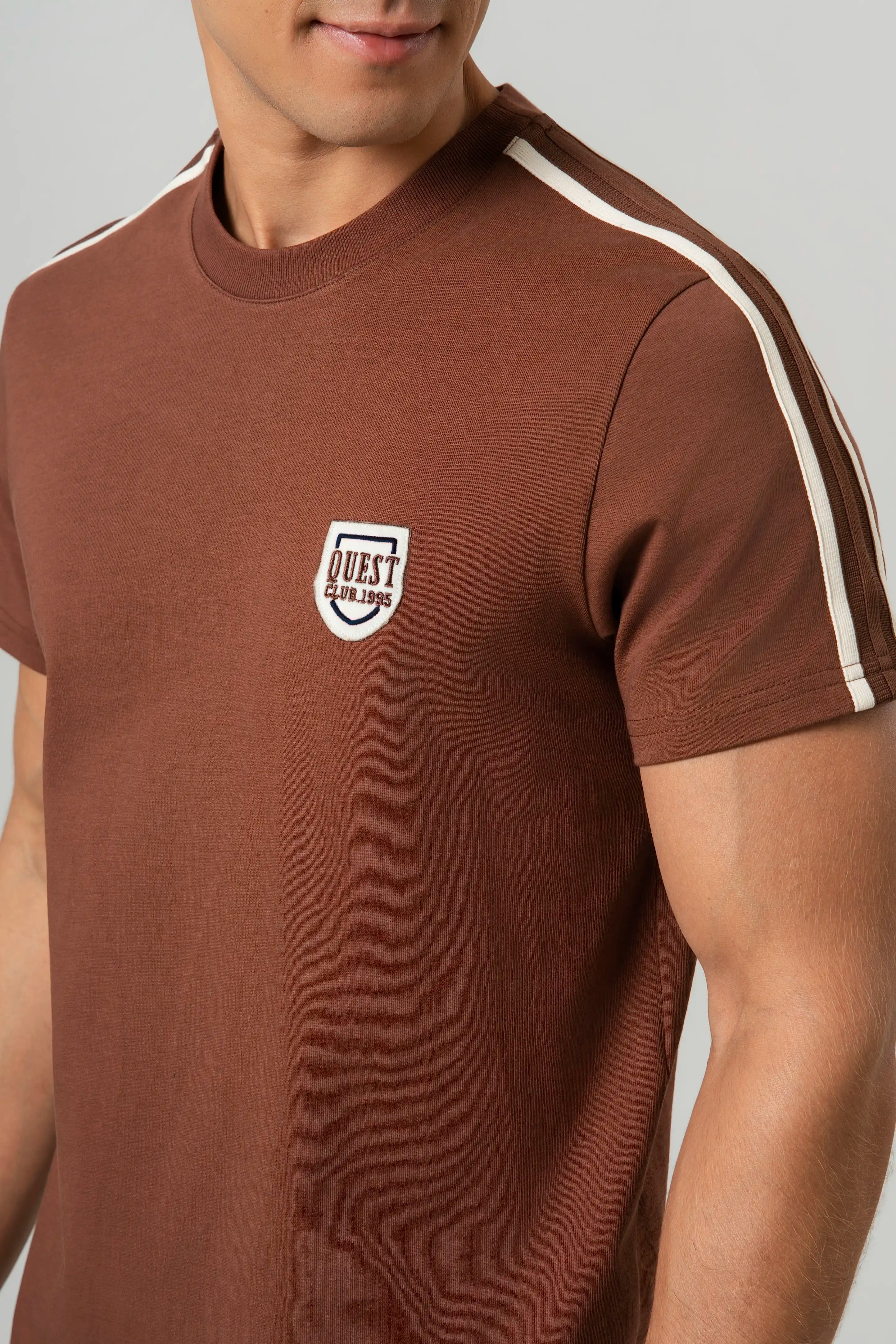CAMISETA MANGA CORTA COLOR BRUNETTE