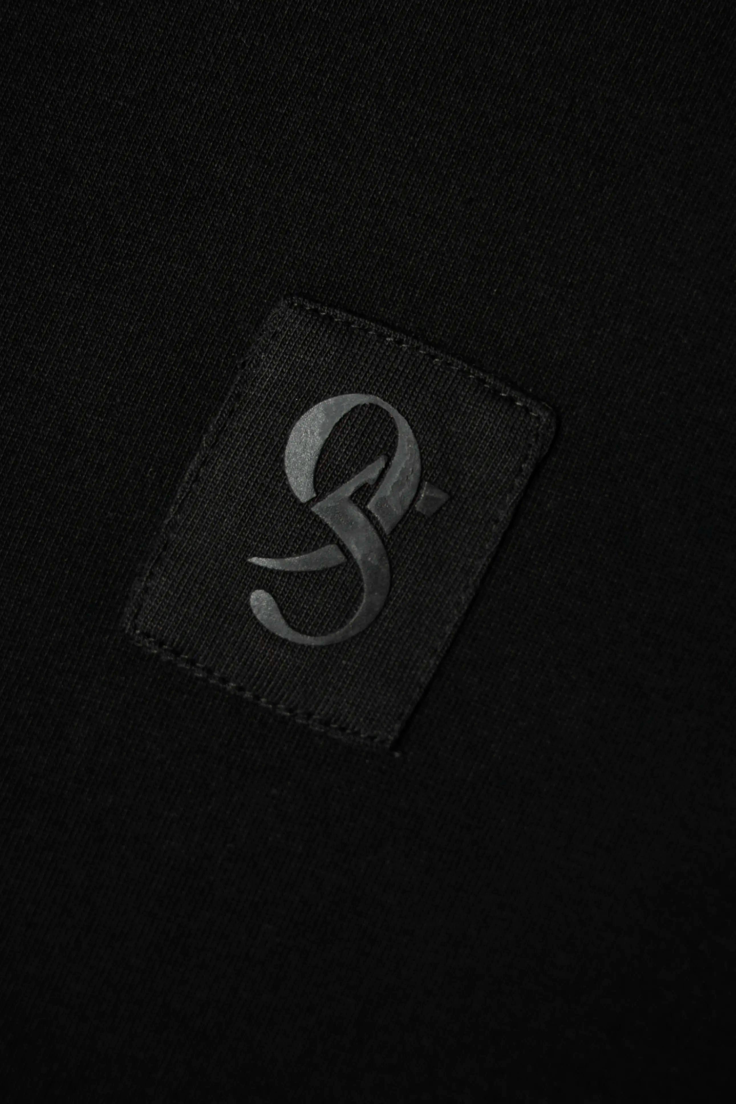 CAMISETA MANGA CORTA COLOR NEGRO