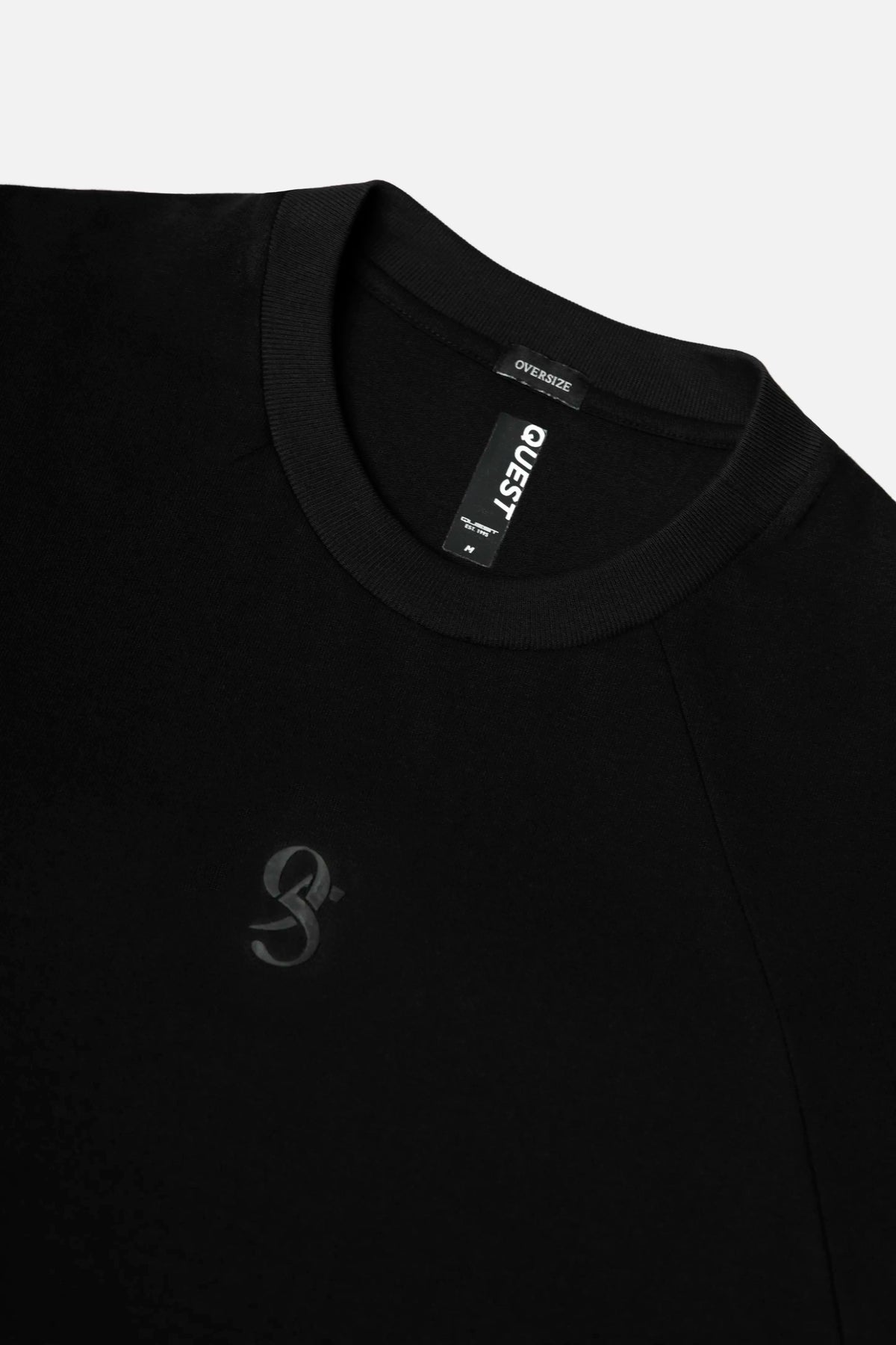 CAMISETA MANGA CORTA COLOR NEGRO