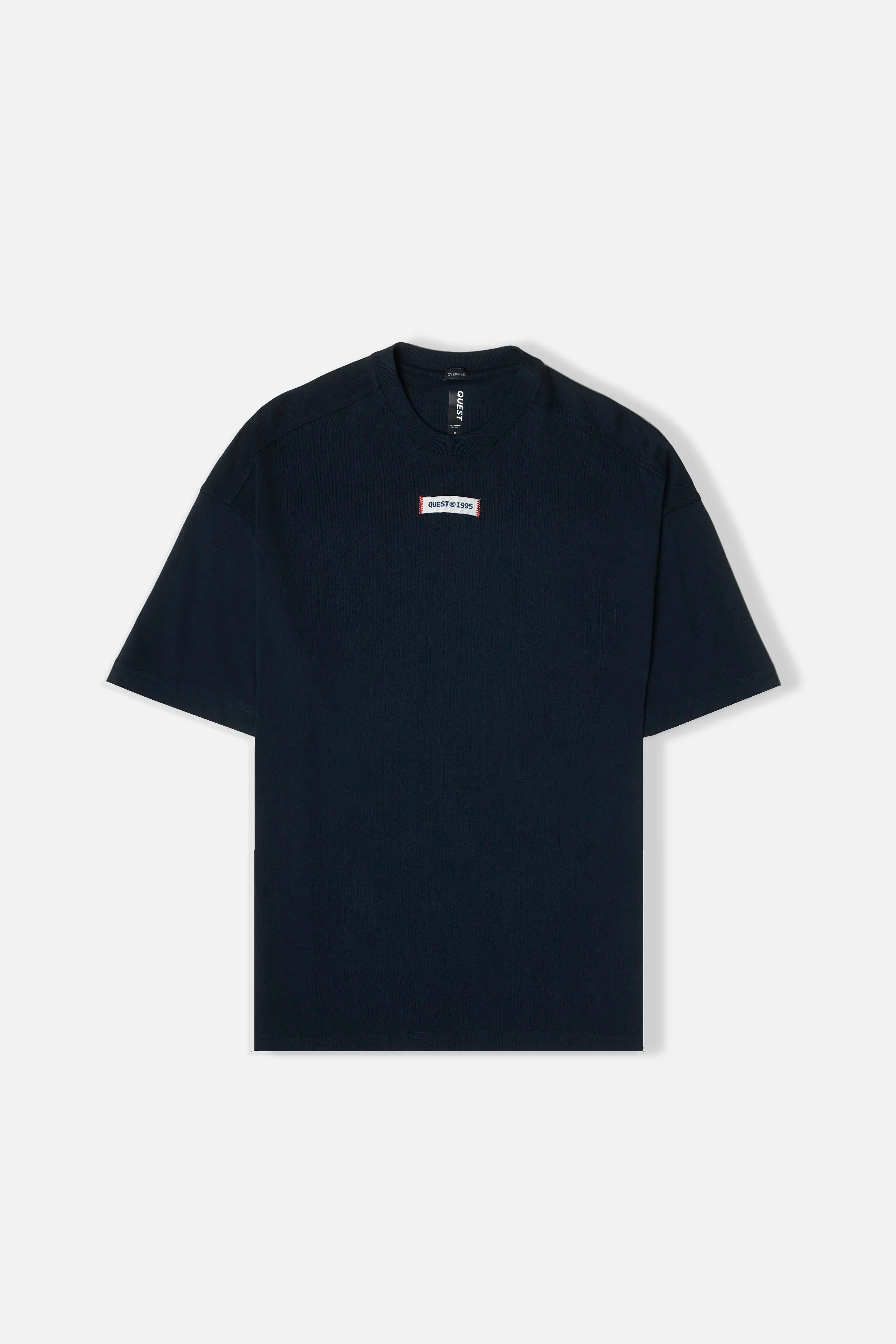 CAMISETA MANGA CORTA COLOR AZUL OSCURO