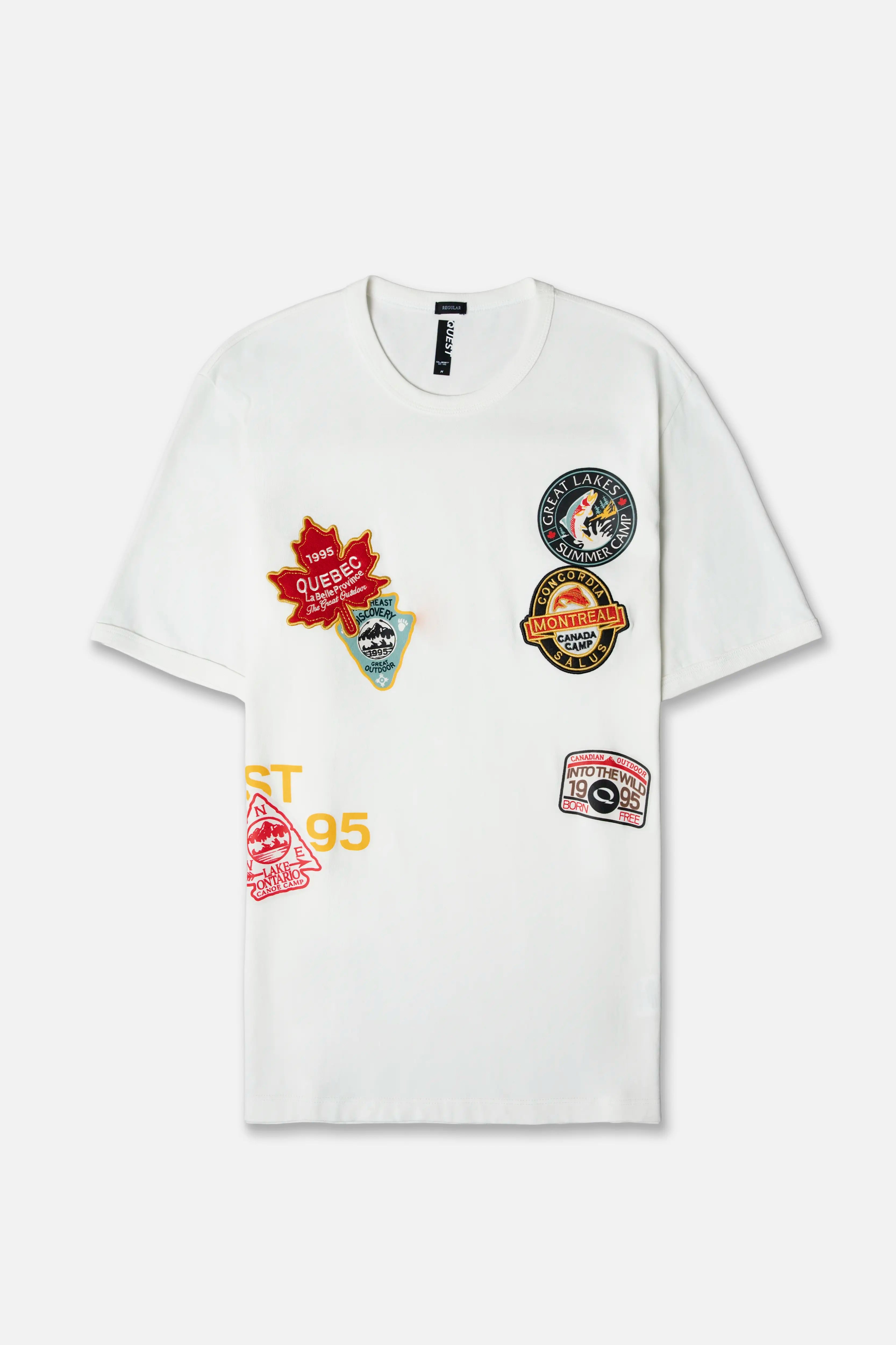 CAMISETA MANGA CORTA COLOR IVORY