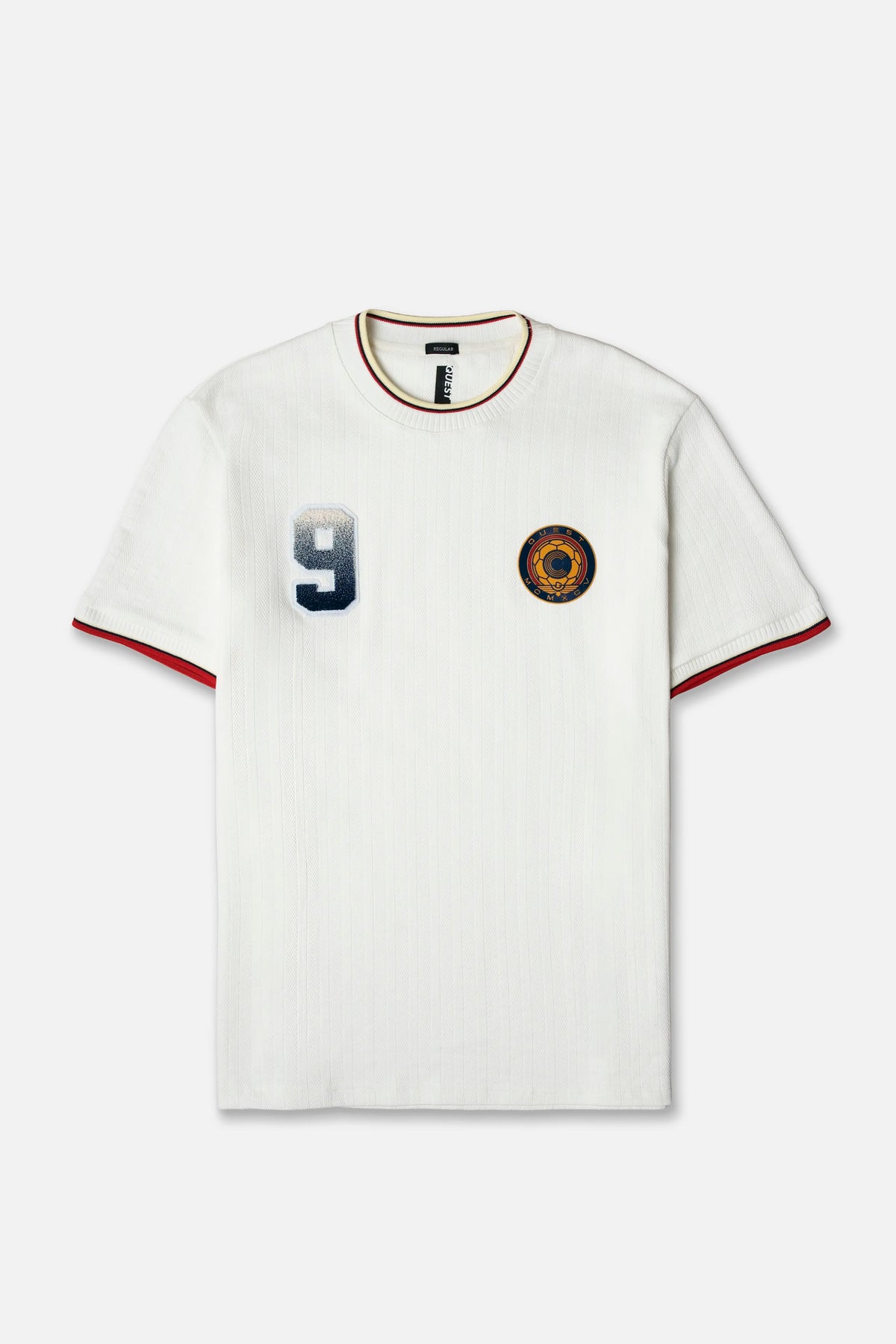 CAMISETA COLOMBIA MANGA CORTA COLOR IVORY