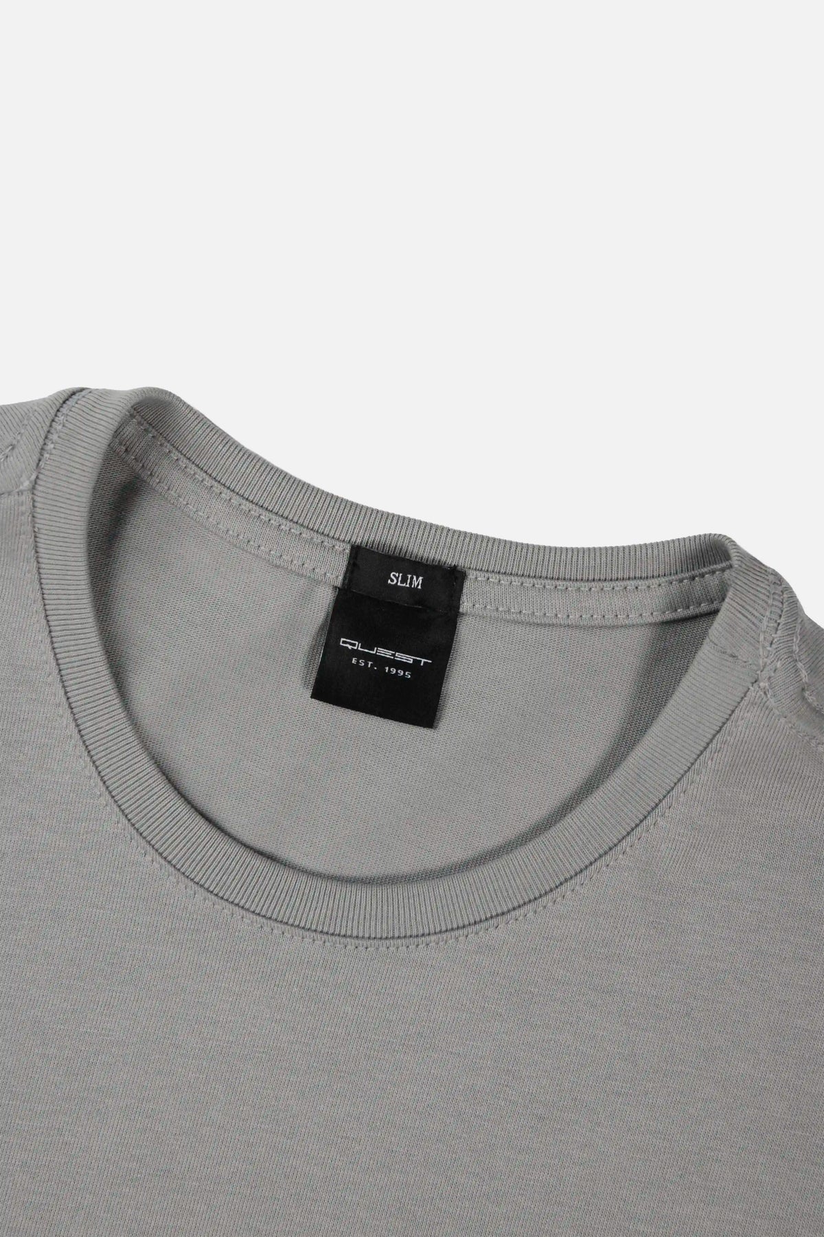 CAMISETA MANGA CORTA COLOR GRIS CLR