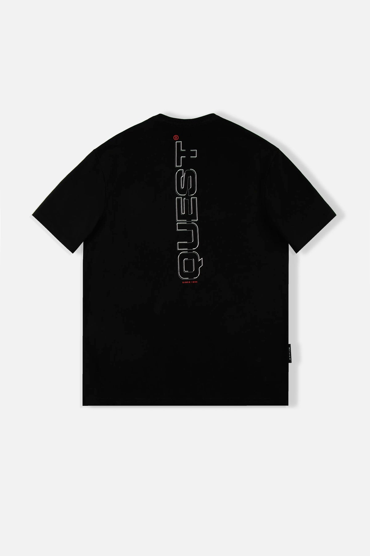 CAMISETA MANGA CORTA COLOR NEGRO