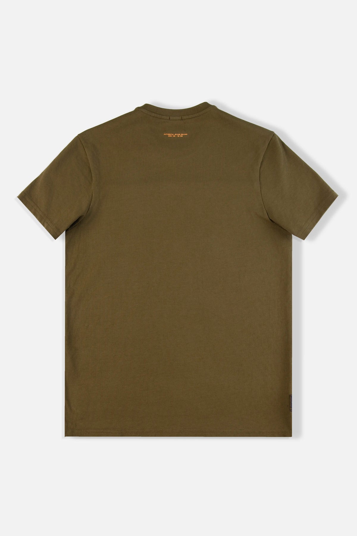 CAMISETA MANGA CORTA COLOR DARK OLIVA