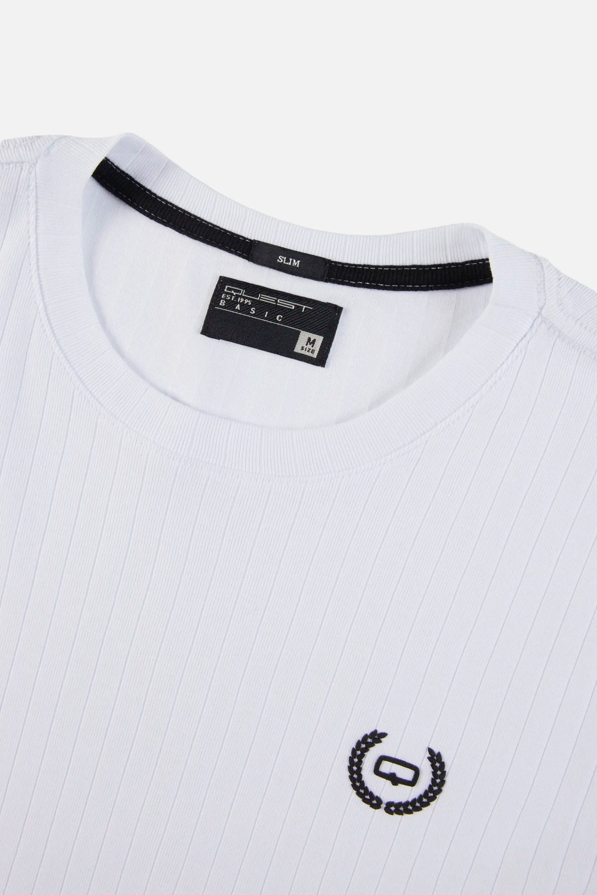 CAMISETA MANGA CORTA COLOR BLANCO OPTICO