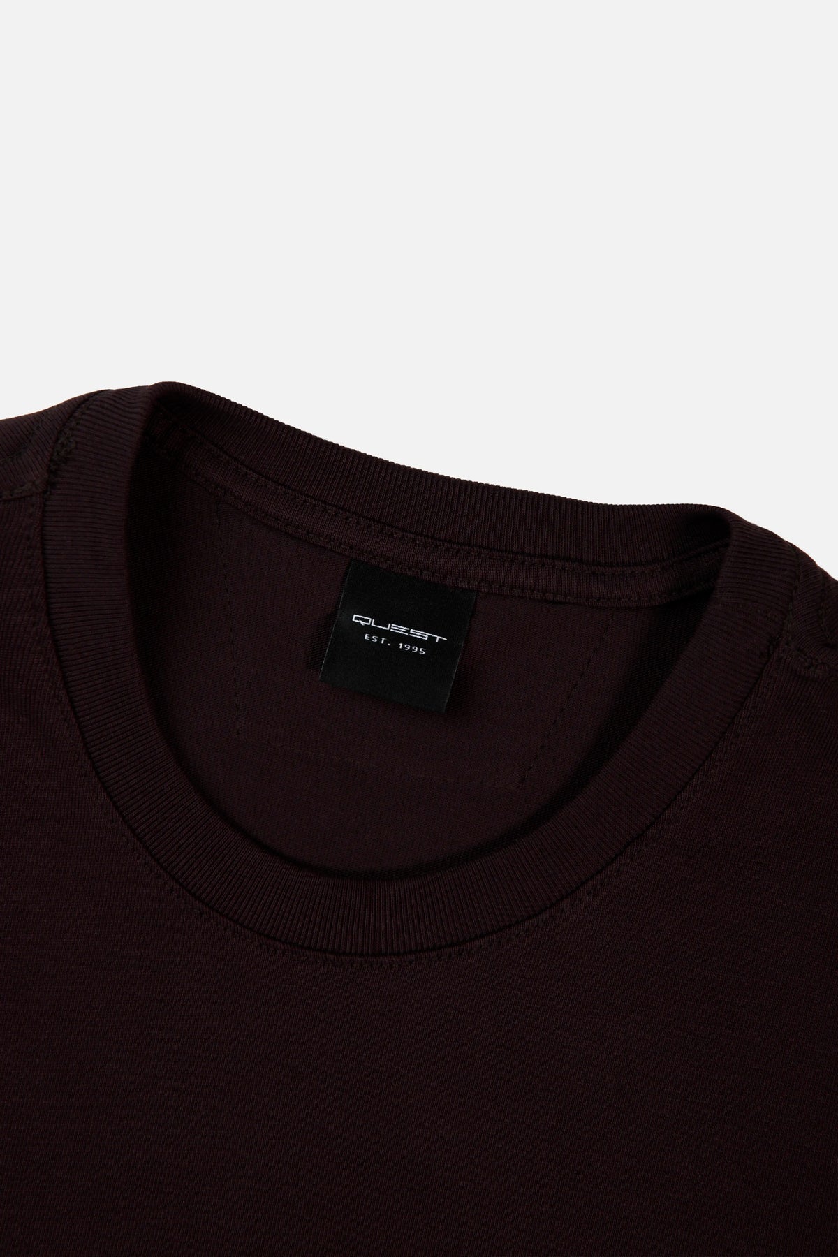 CAMISETA MANGA CORTA COLOR CHOCOLATE PLUM