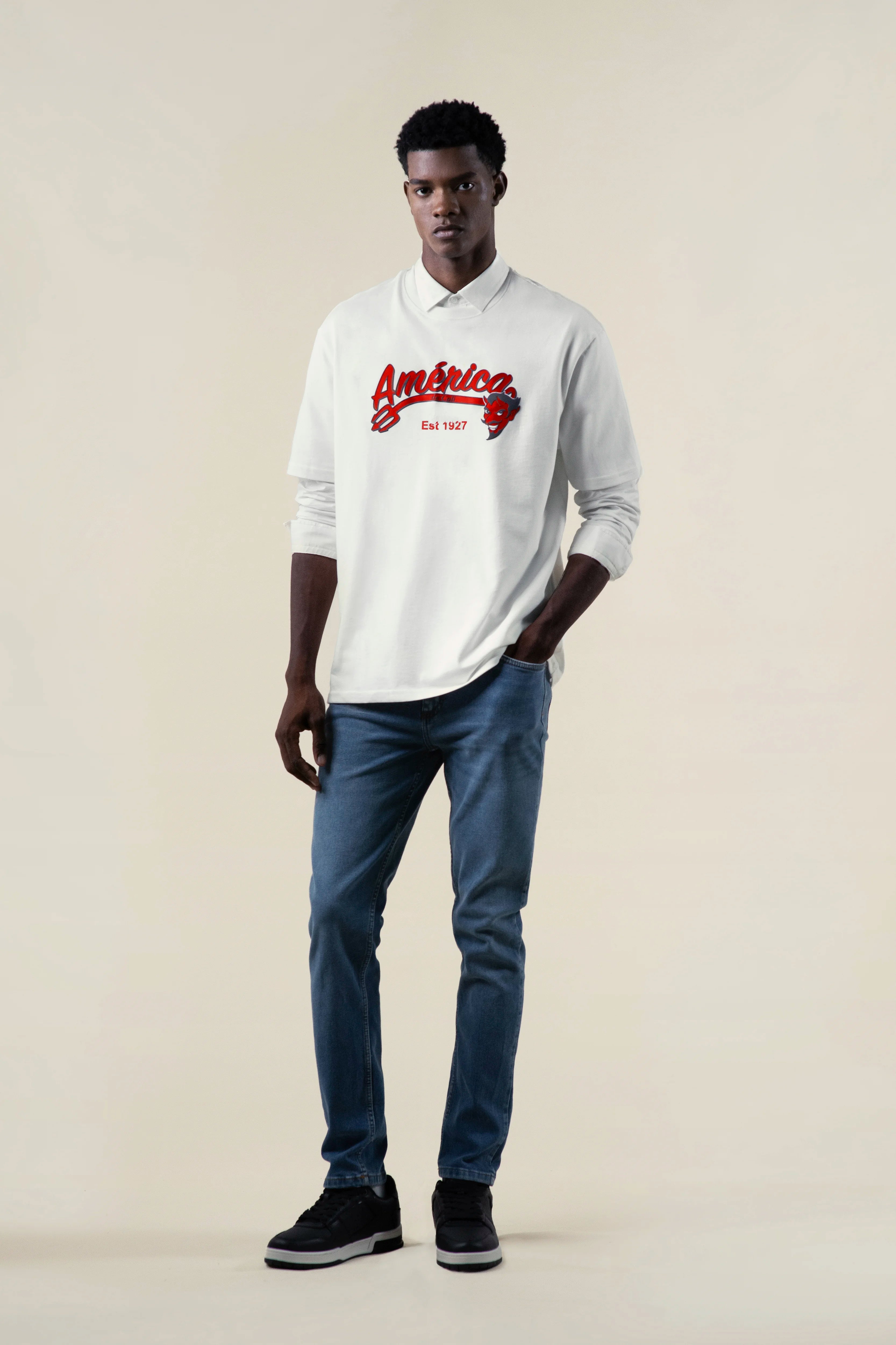 Camiseta Oversize América de Cali - 1927