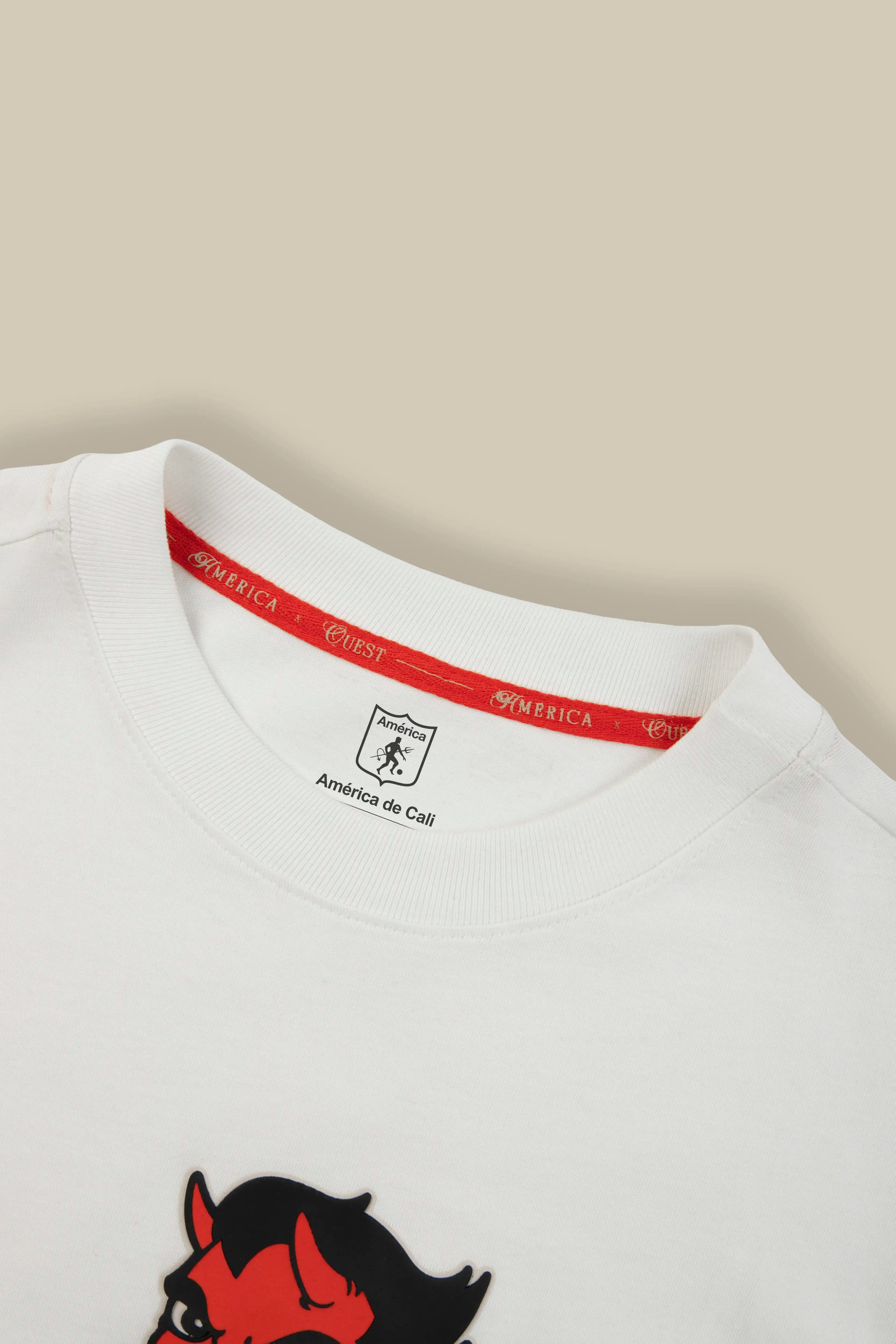 CAMISETA OVERSIZE COLOR IVORY