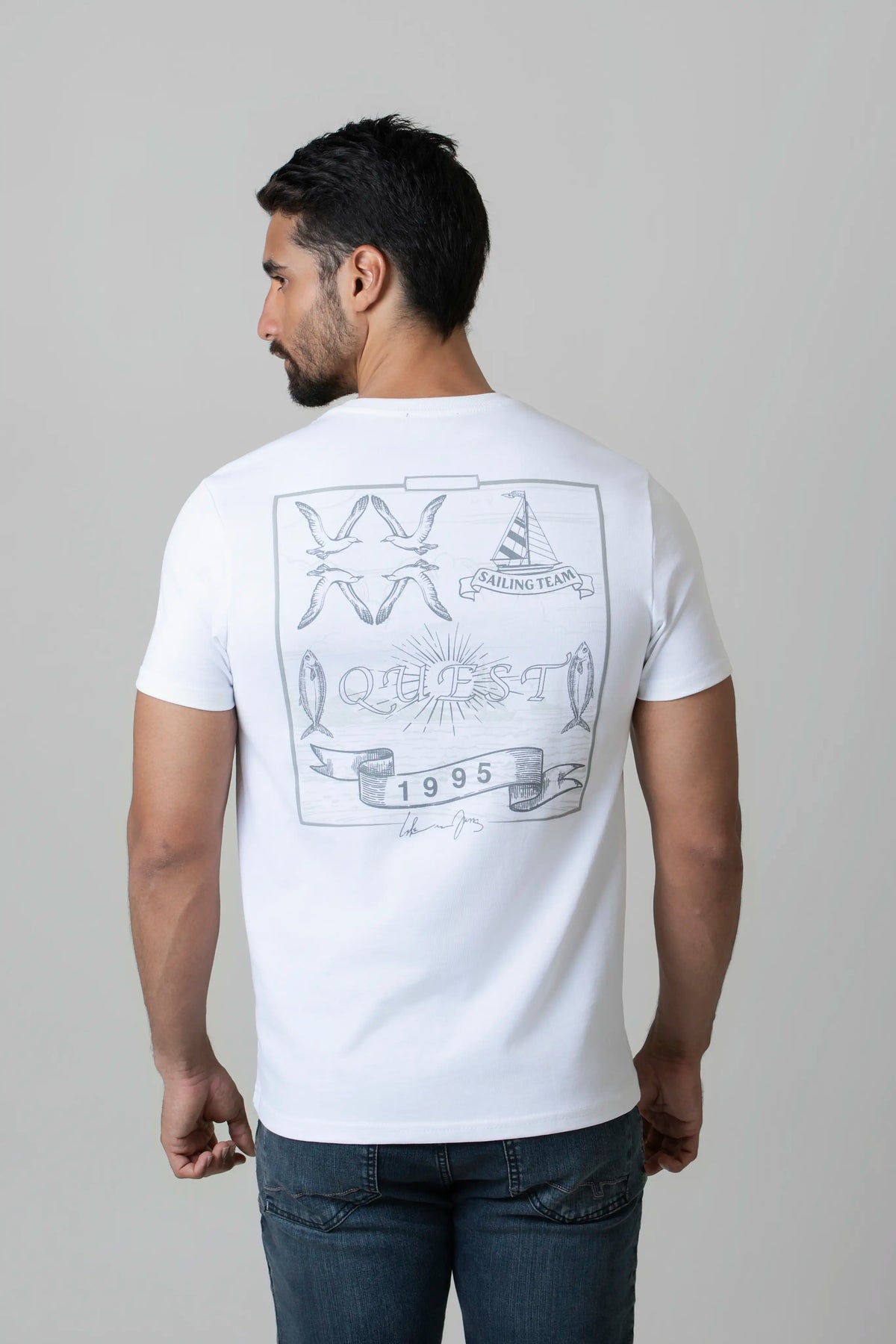 CAMISETA MANGA CORTA COLOR BLANCO BLANCO
