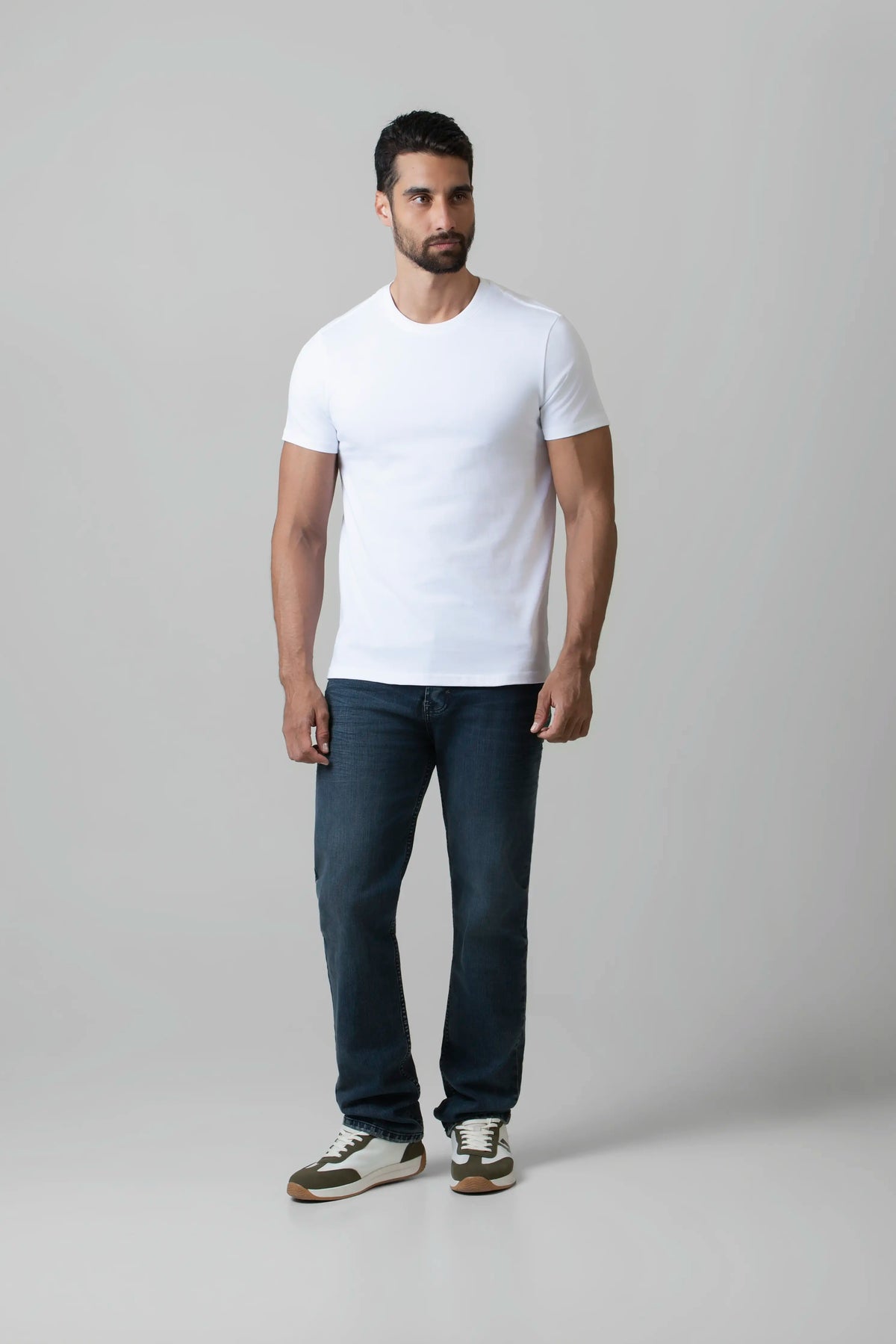 CAMISETA MANGA CORTA COLOR BLANCO BLANCO