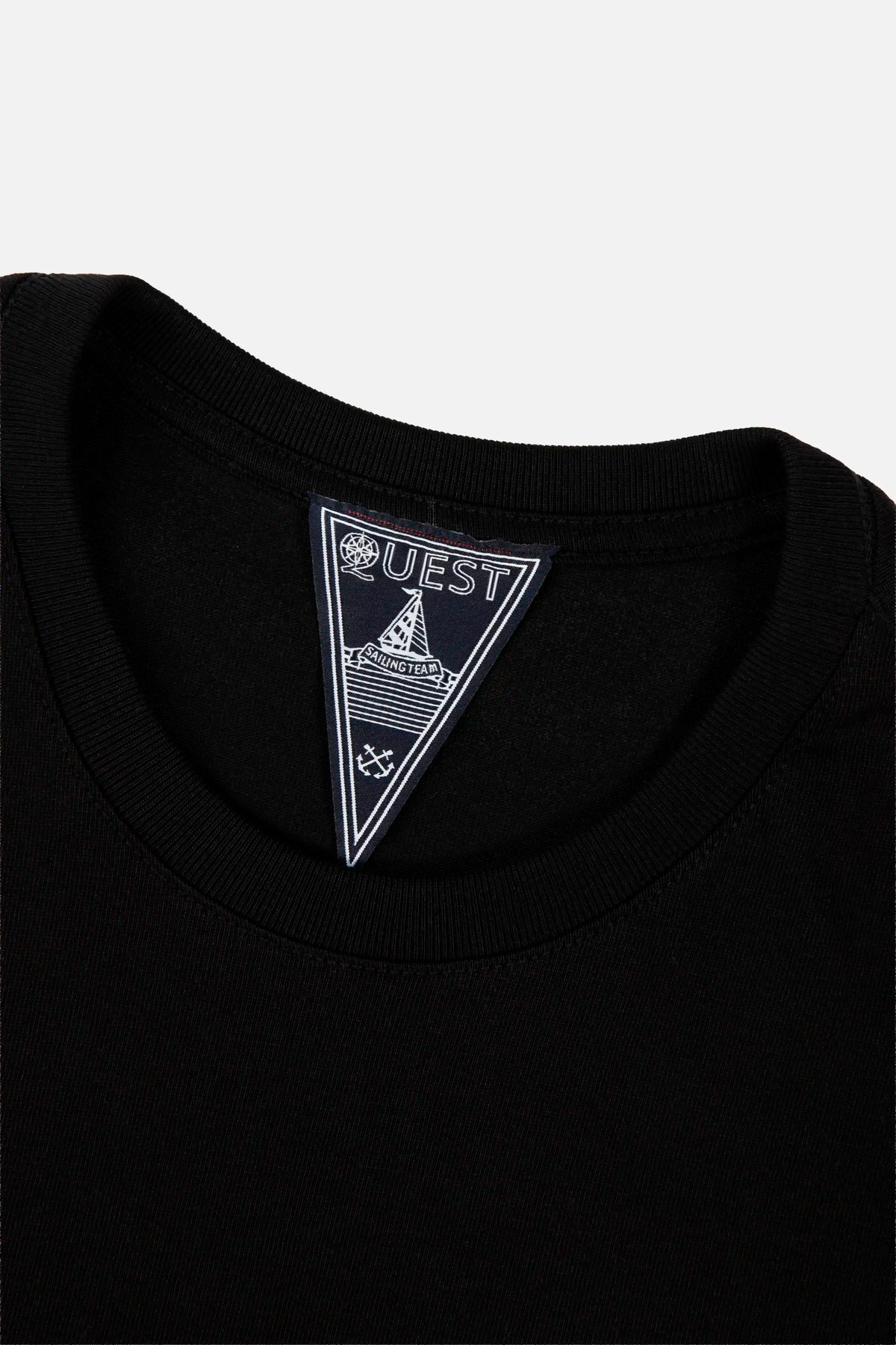 CAMISETA MANGA CORTA COLOR NEGRO