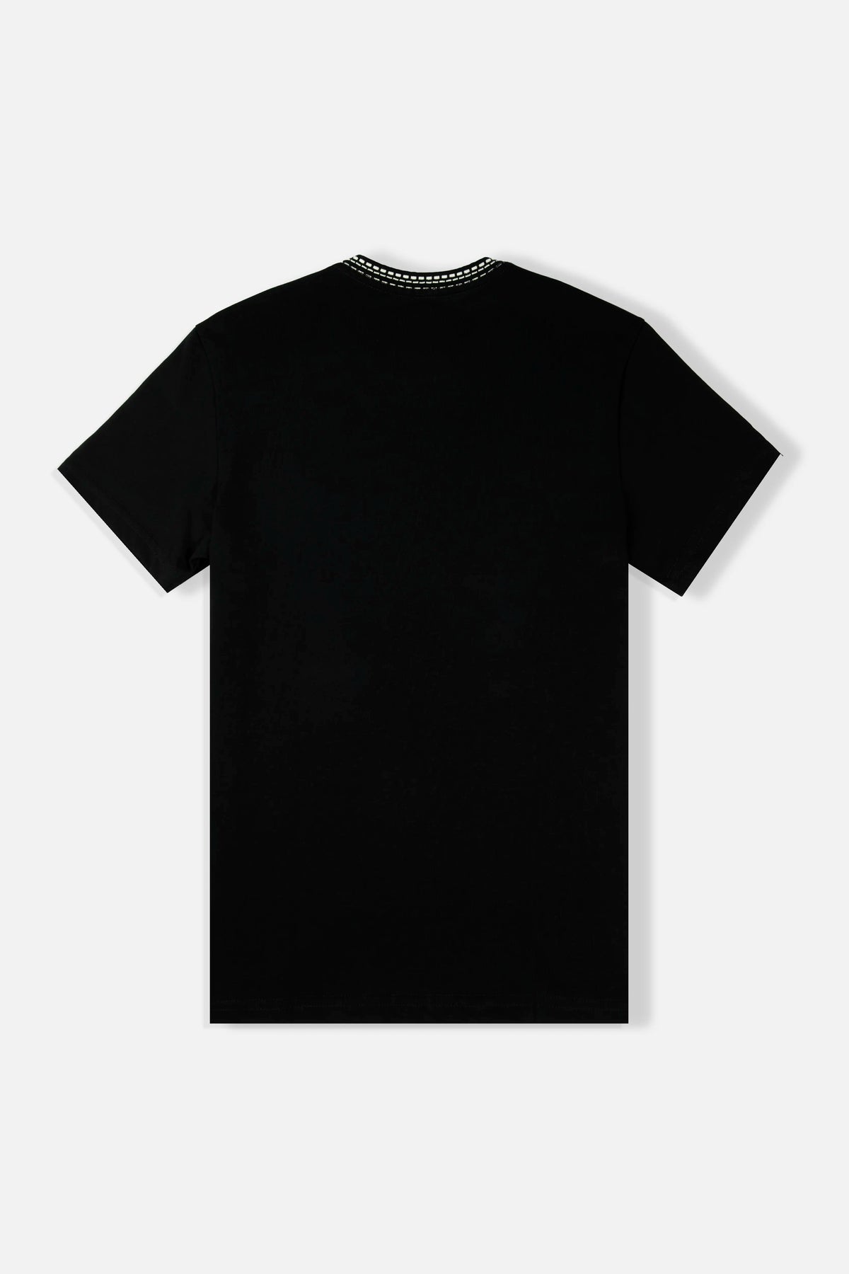 CAMISETA MANGA CORTA COLOR NEGRO