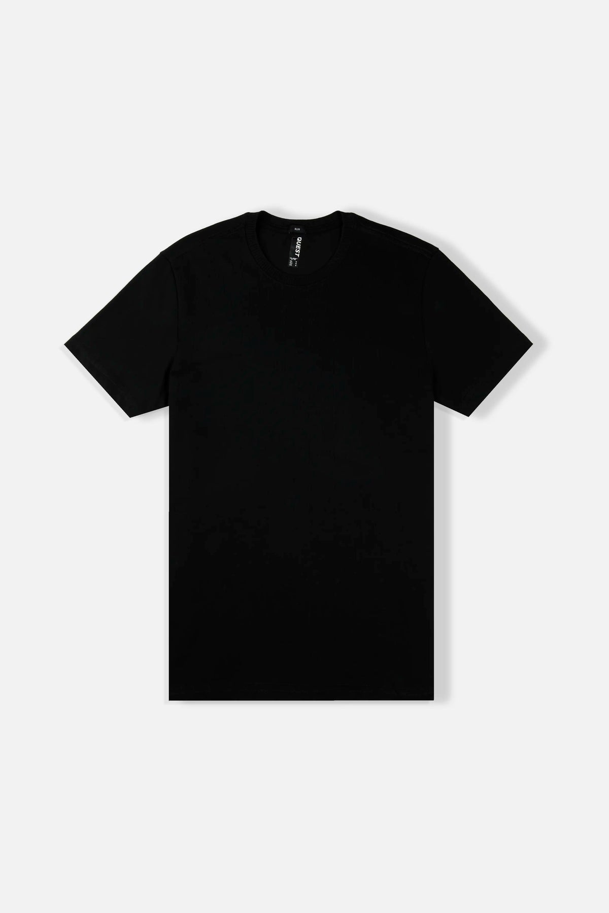 CAMISETA MANGA CORTA COLOR NEGRO