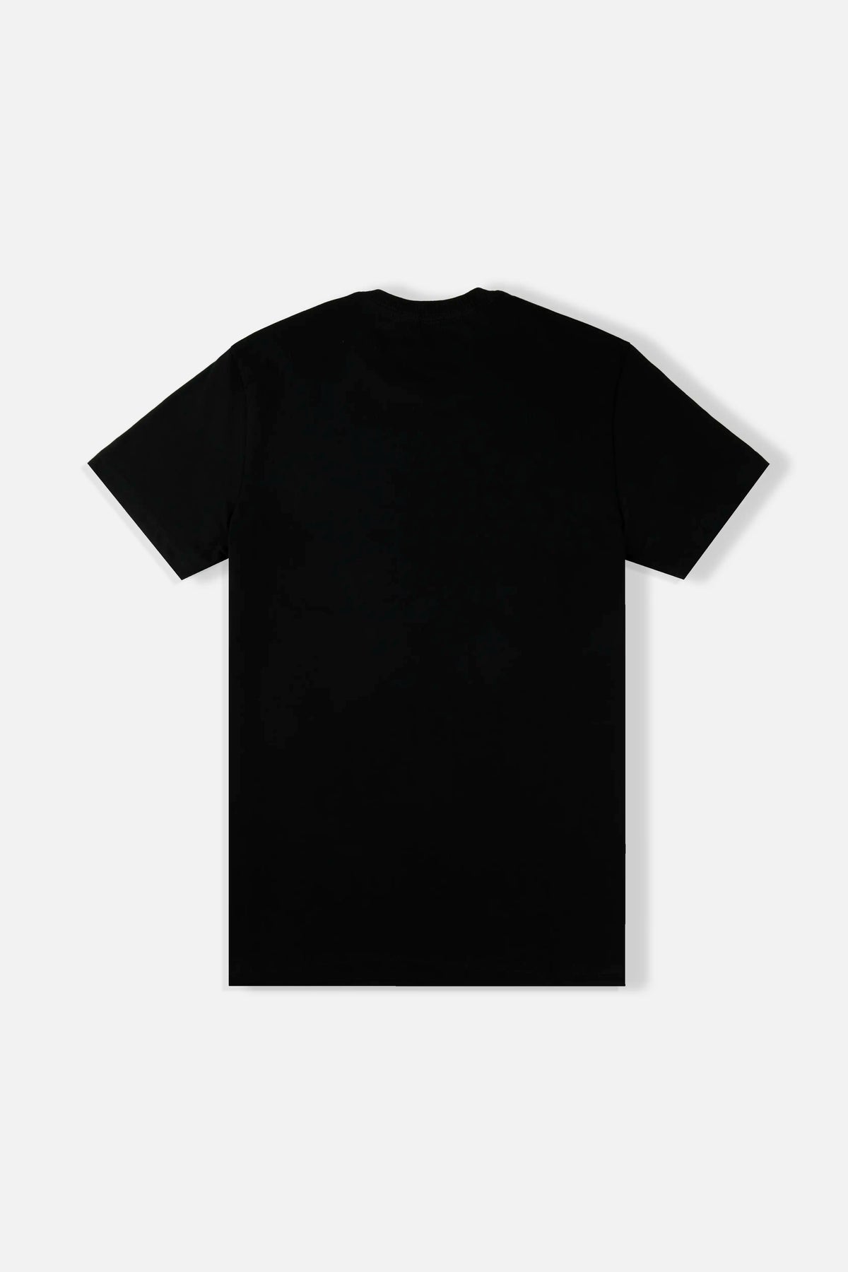 CAMISETA MANGA CORTA COLOR NEGRO