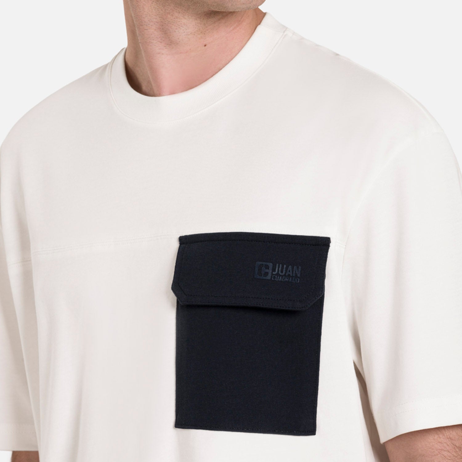 CAMISETA MANGA CORTA COLOR IVORY