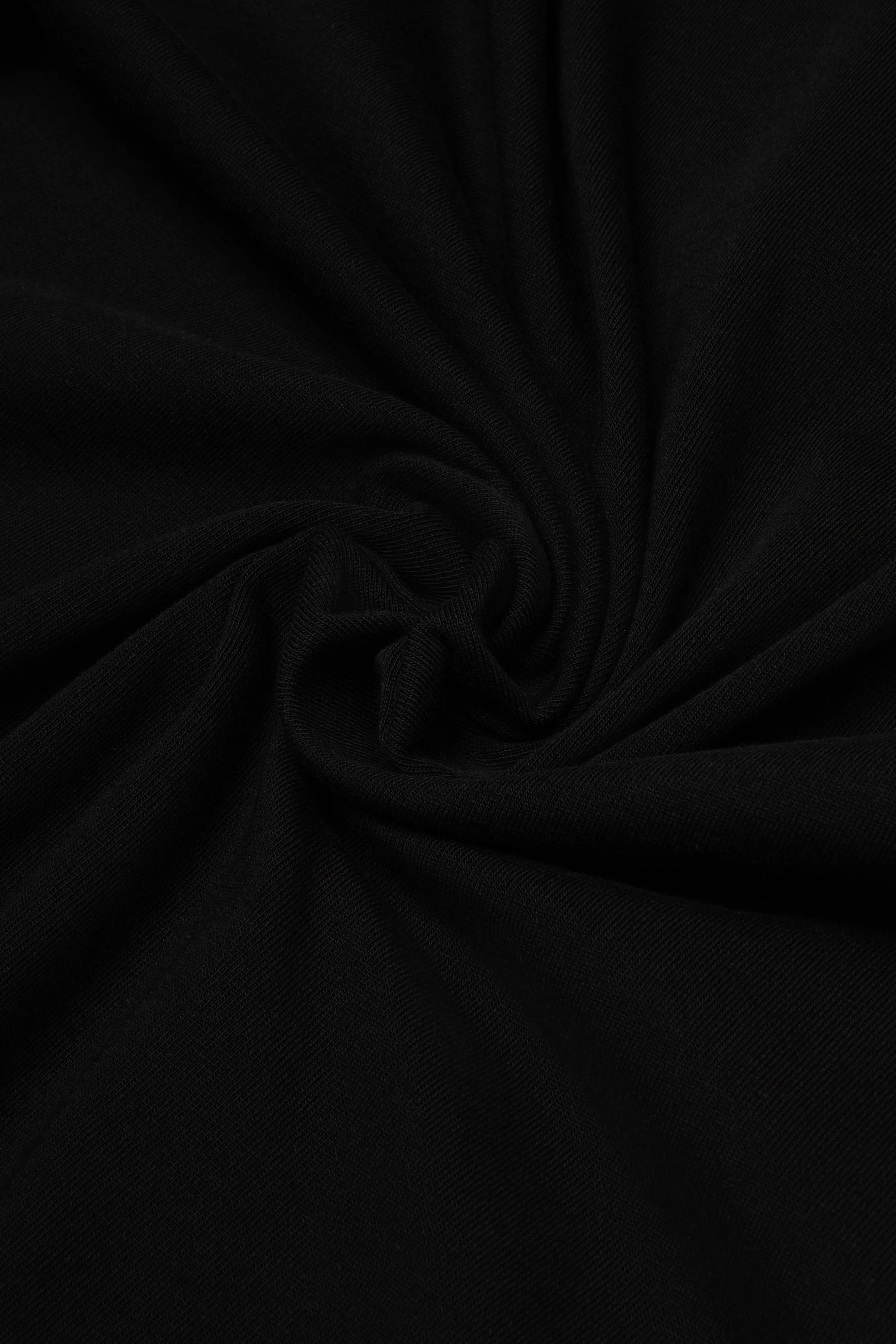 CAMISETA MANGA CORTA COLOR NEGRO