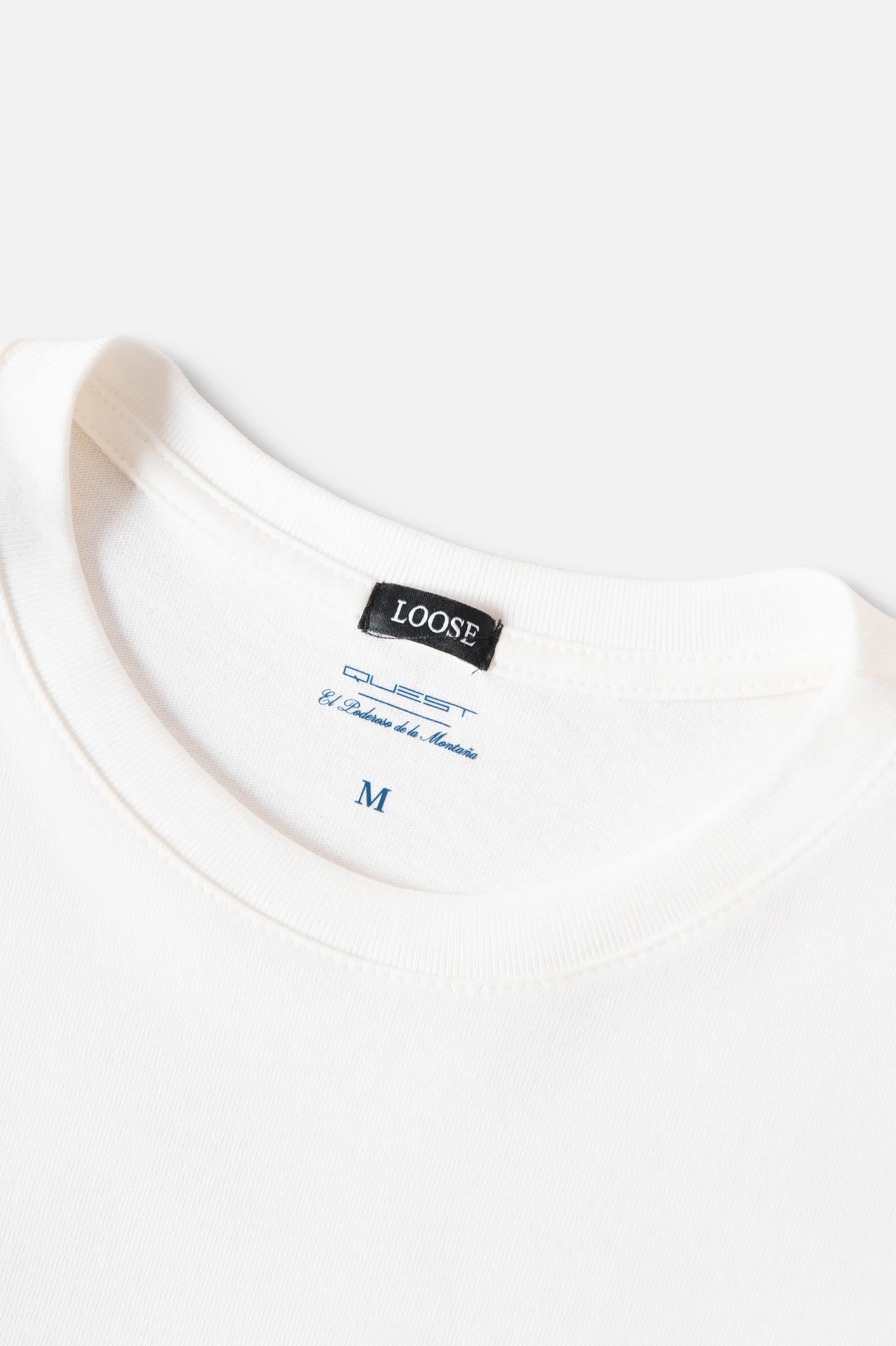 CAMISETA MANGA CORTA COLOR IVORY