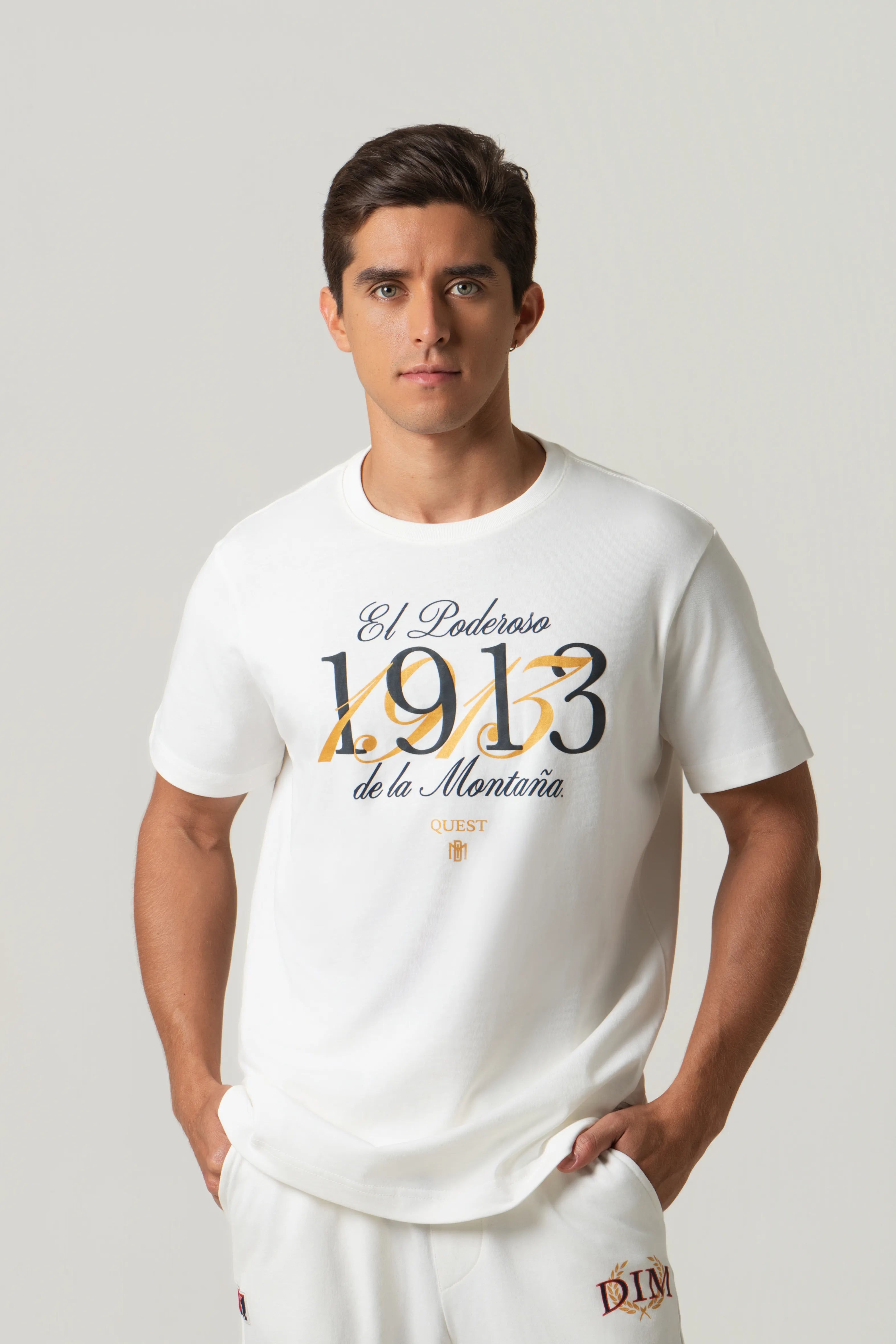 CAMISETA MANGA CORTA COLOR IVORY