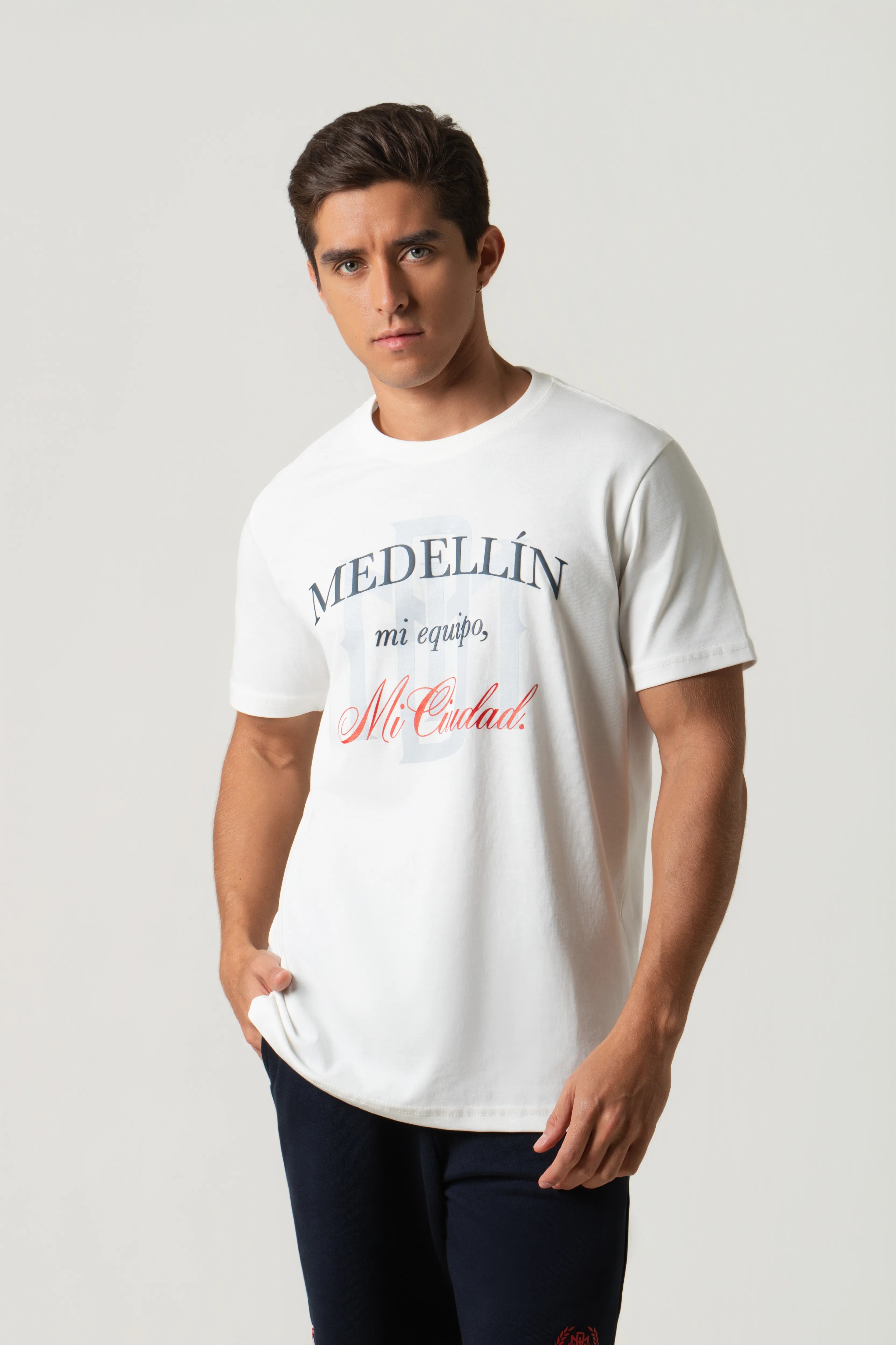 CAMISETA MANGA CORTA COLOR IVORY