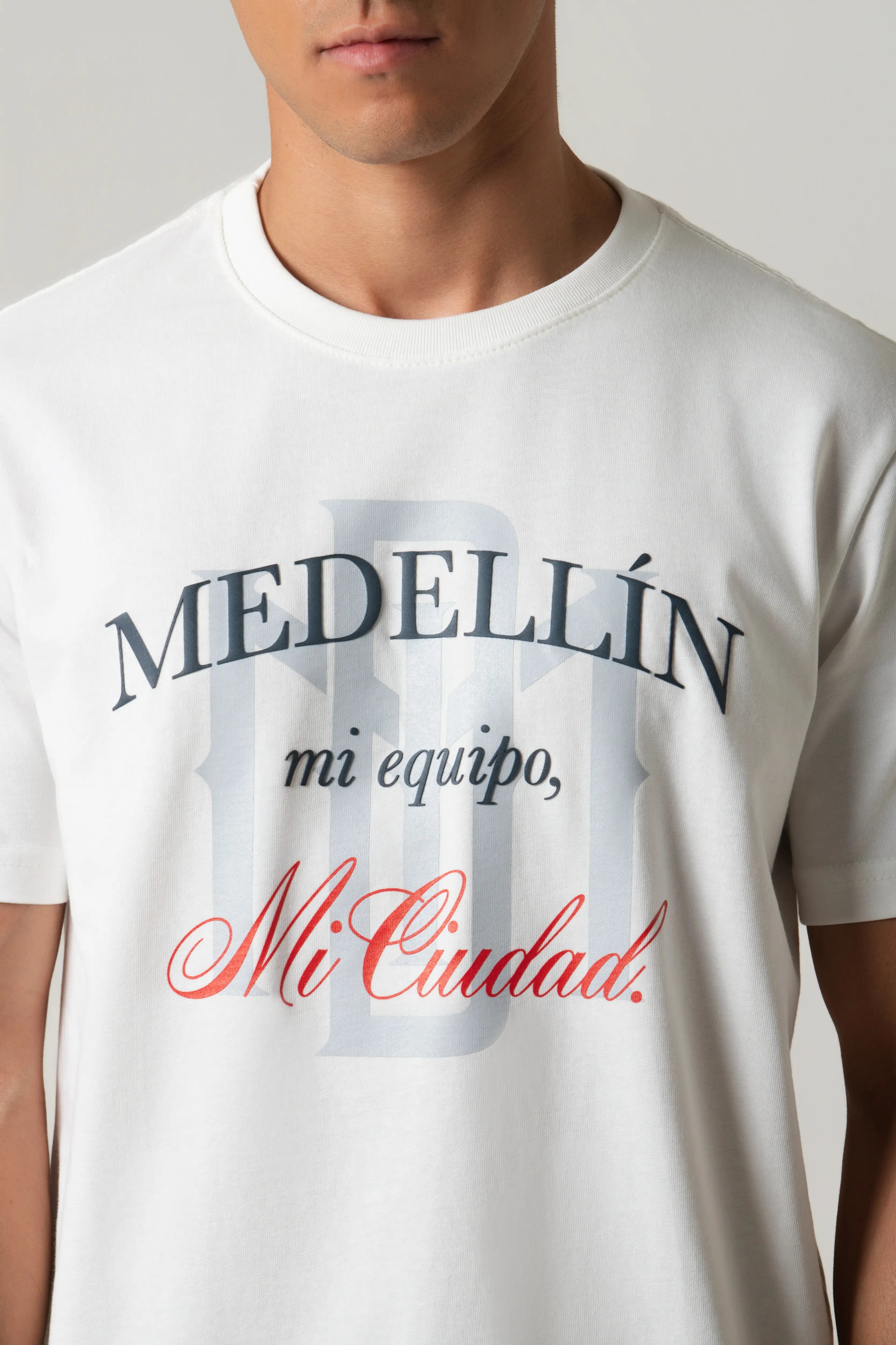 CAMISETA MANGA CORTA COLOR IVORY