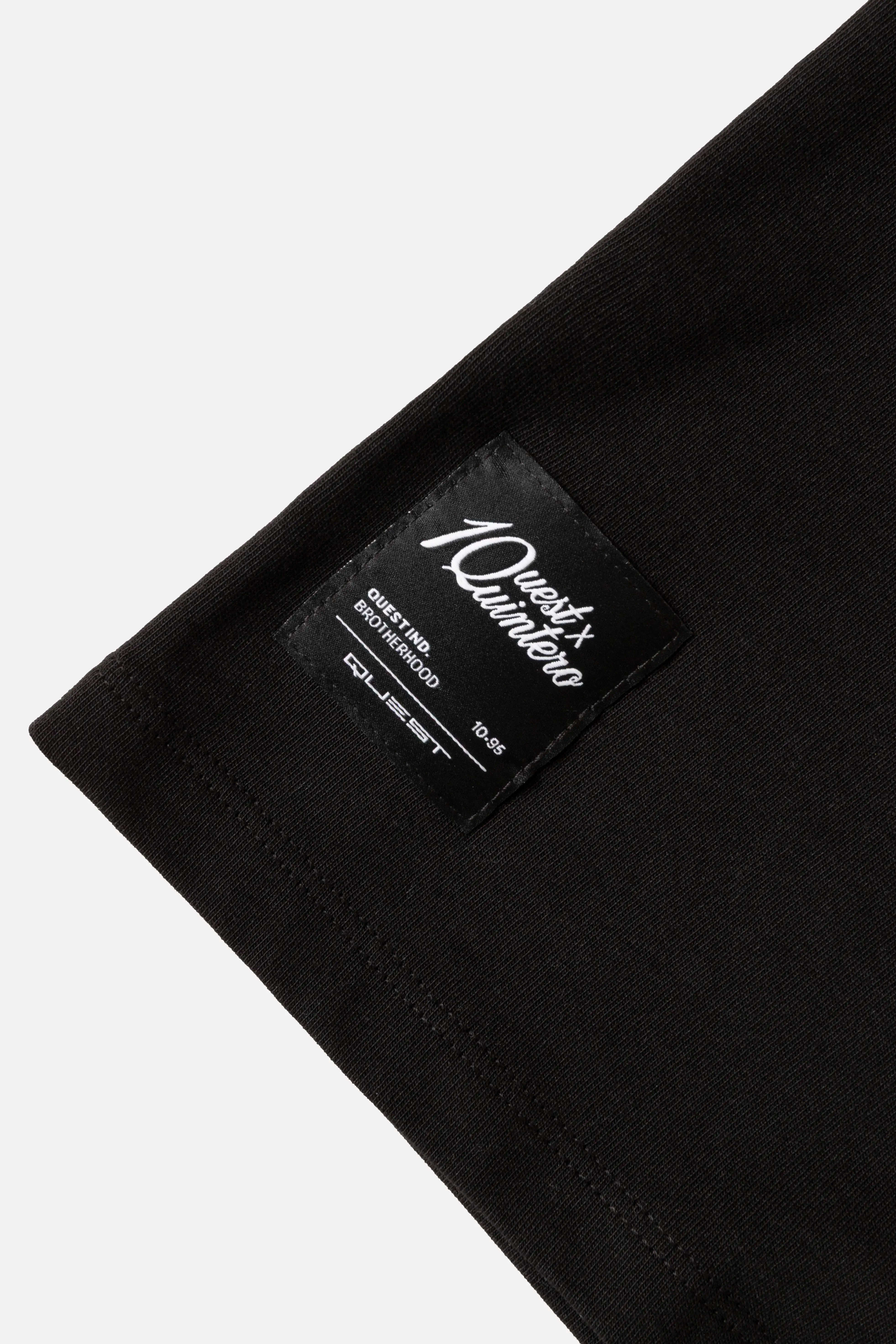 CAMISETA MANGA CORTA COLOR NEGRO