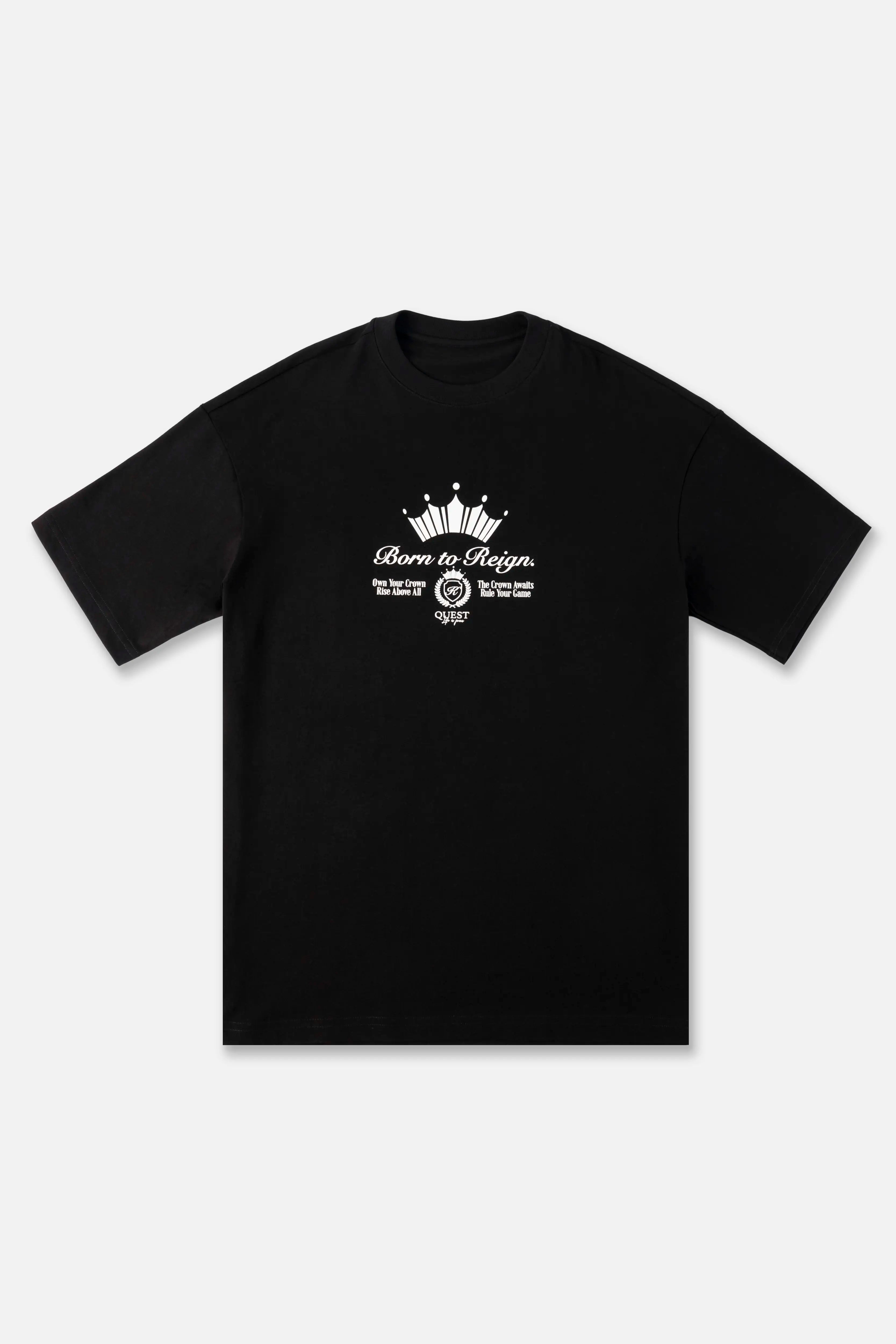 CAMISETA MANGA CORTA COLOR NEGRO