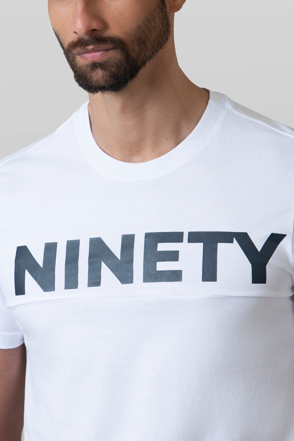CAMISETA MANGA CORTA COLOR BLANCO OPTICO