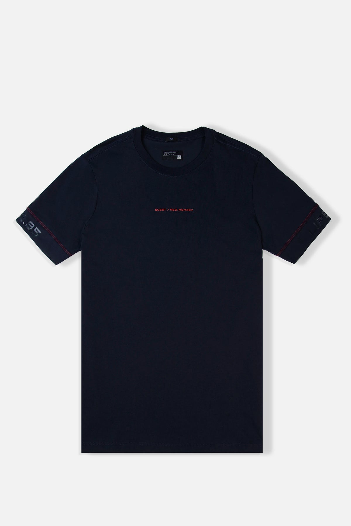 CAMISETA MANGA CORTA COLOR AZUL OSCURO