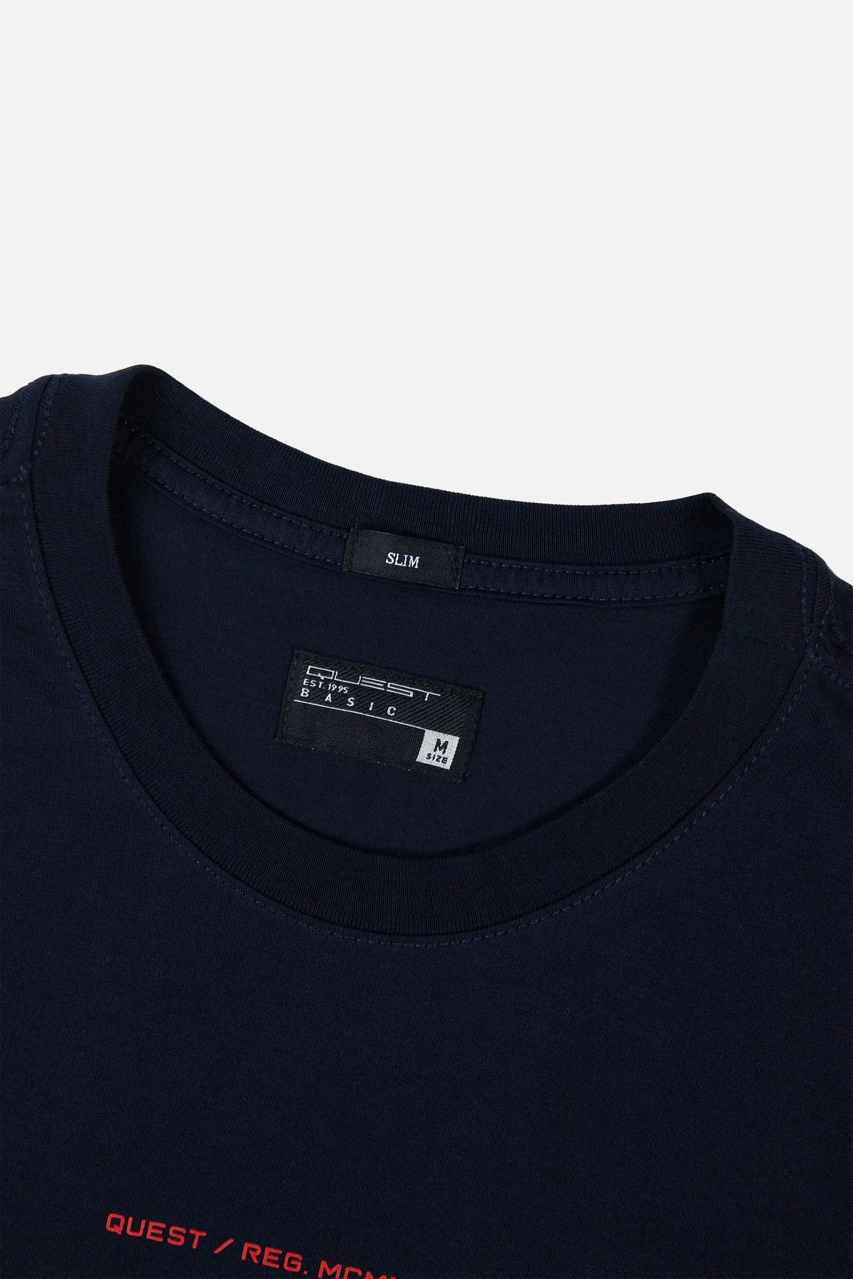 CAMISETA MANGA CORTA COLOR AZUL OSCURO