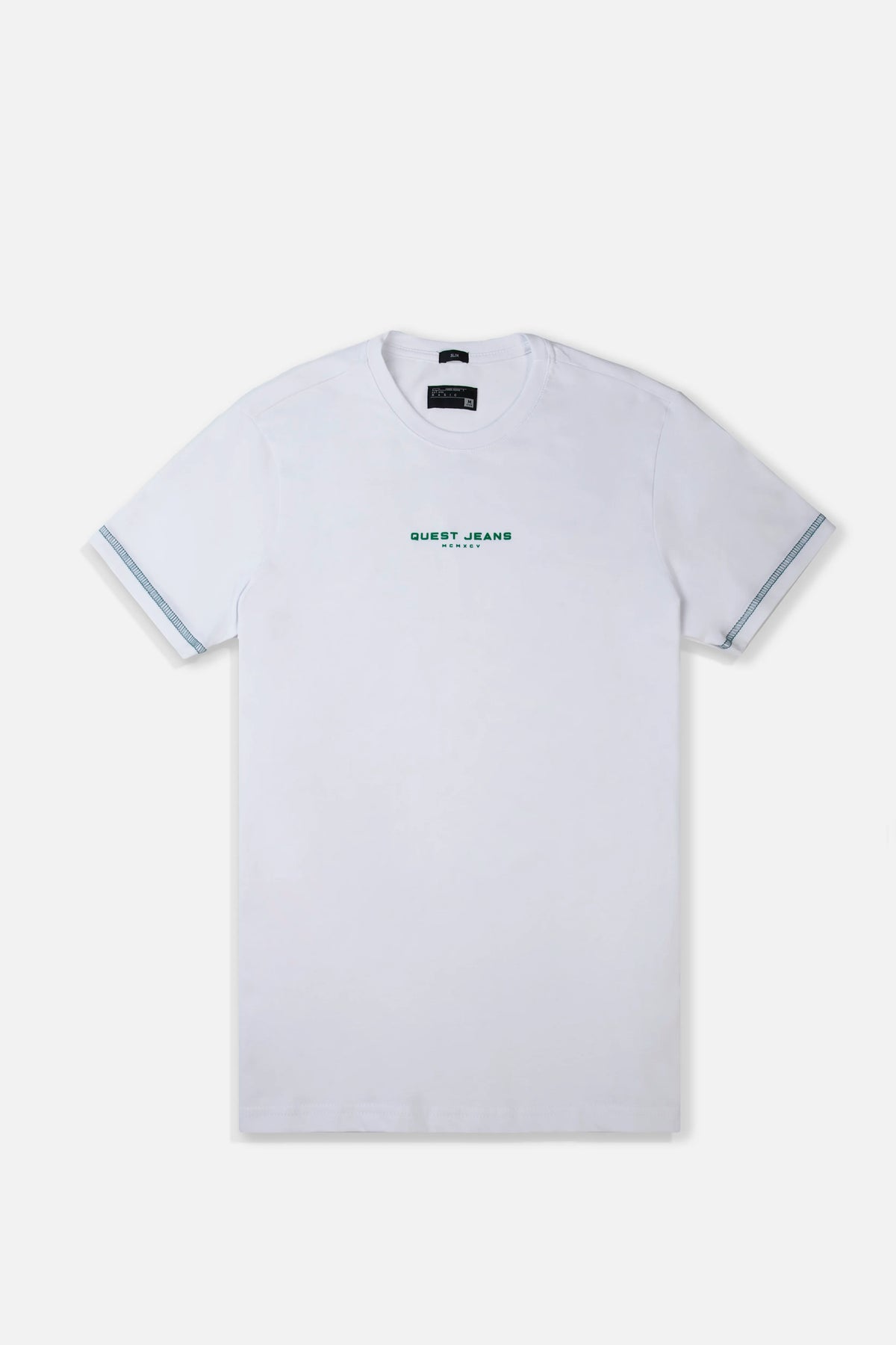 CAMISETA MANGA CORTA COLOR BLANCO OPTICO