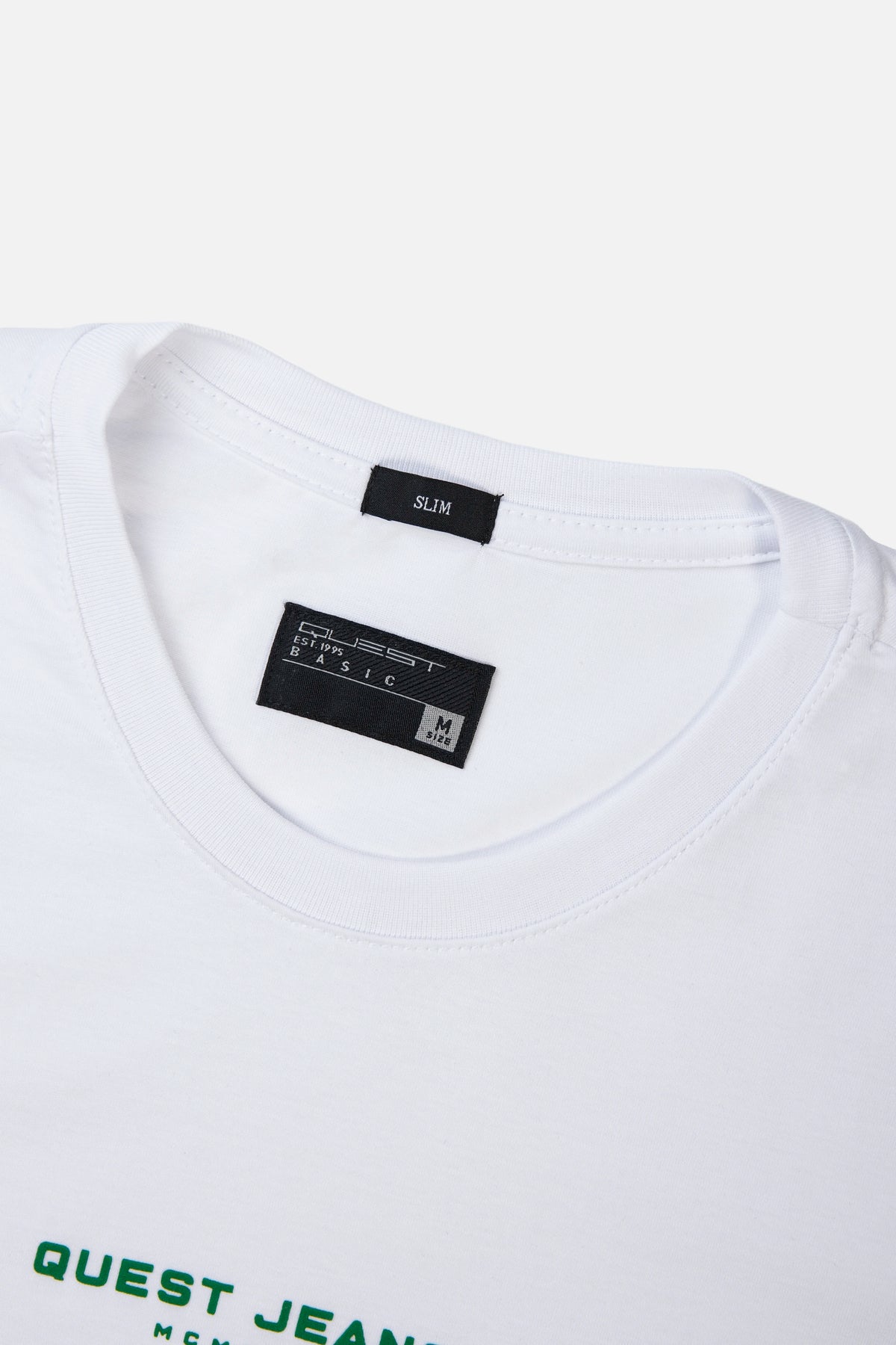 CAMISETA MANGA CORTA COLOR BLANCO OPTICO
