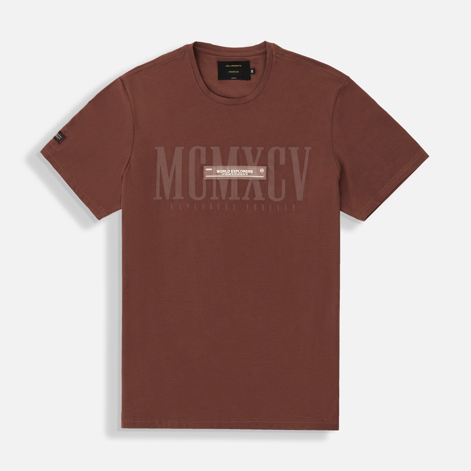 CAMISETA PREMIUM MANGA CORTA COLOR BRUNETTE