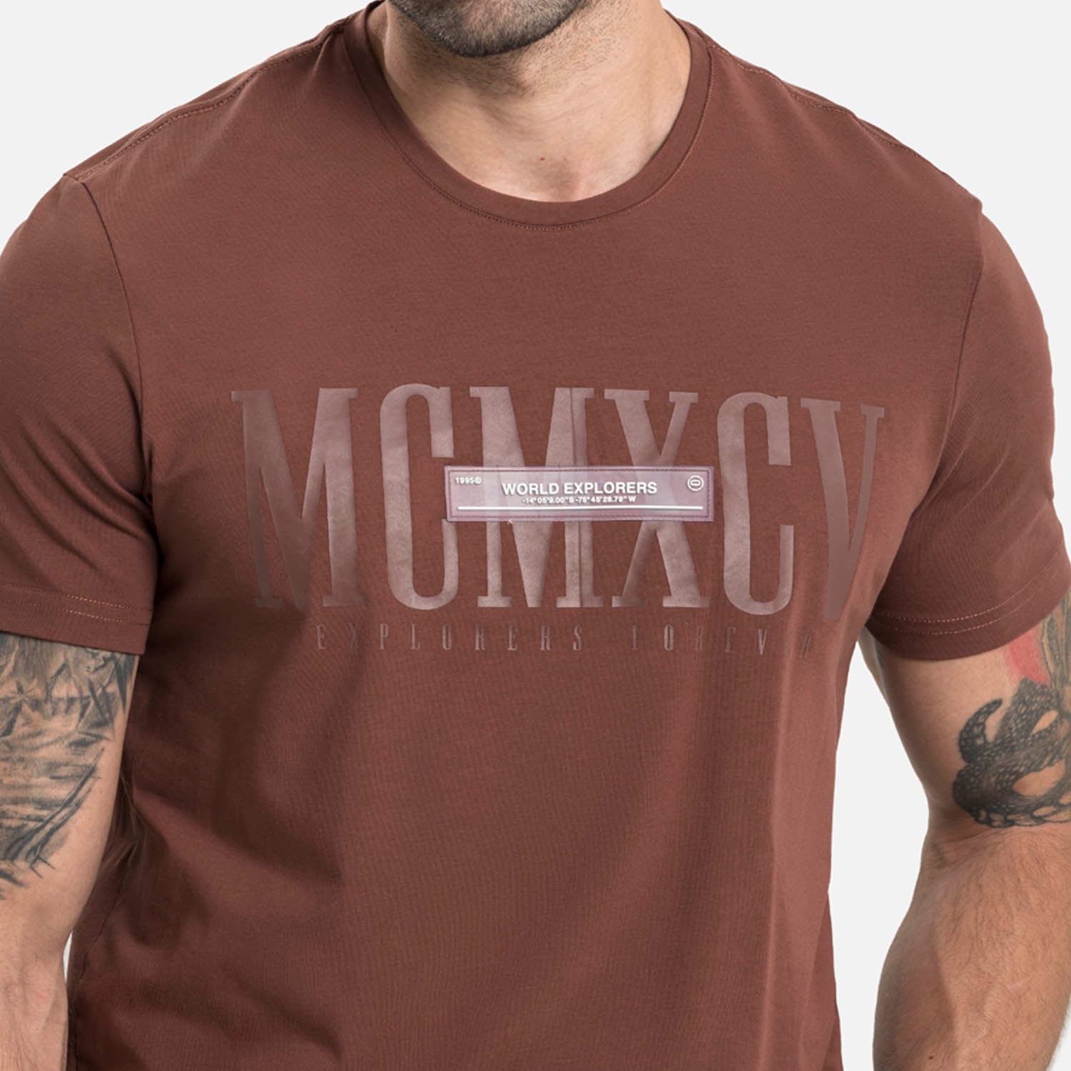 CAMISETA PREMIUM MANGA CORTA COLOR BRUNETTE