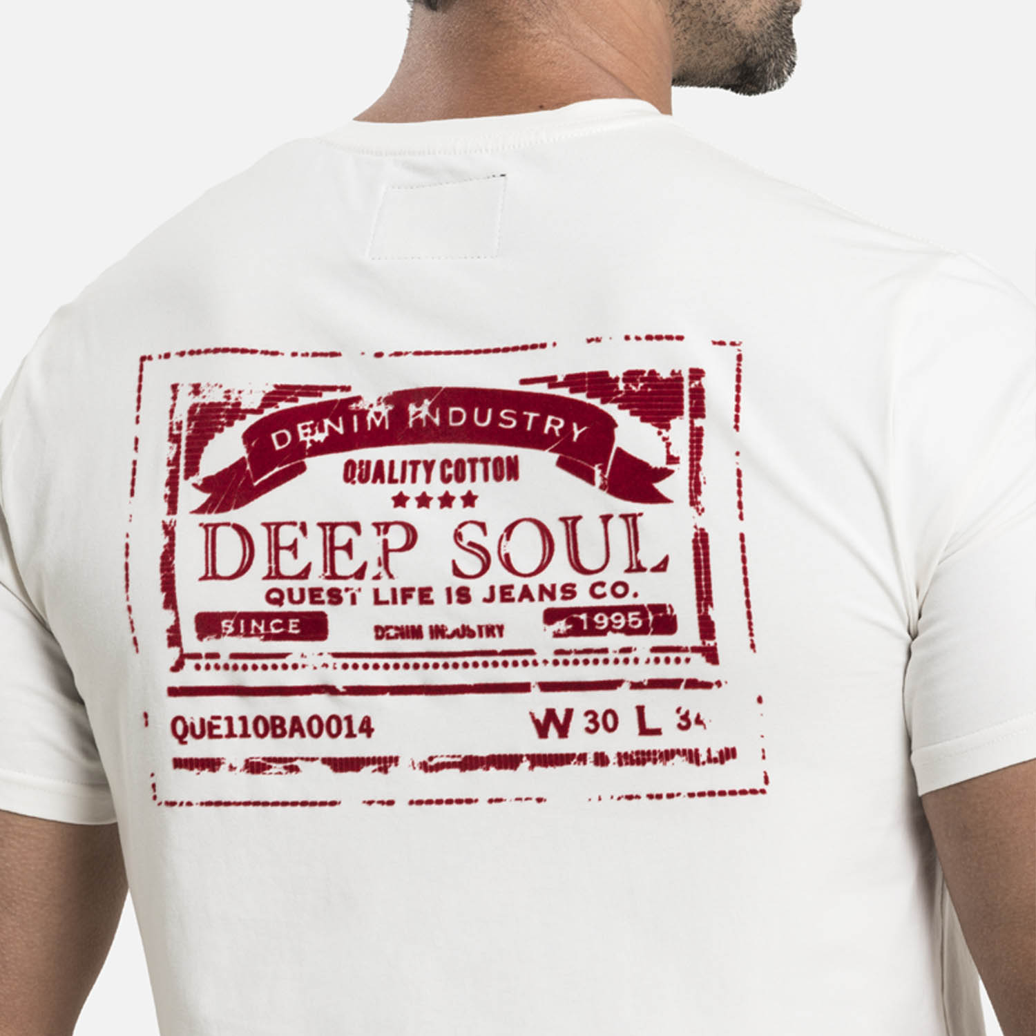 CAMISETA PREMIUM MANGA CORTA COLOR IVORY