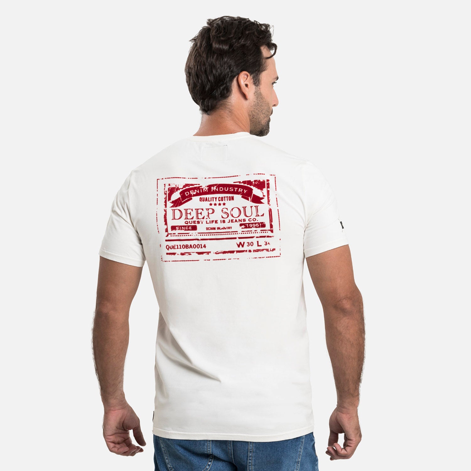 CAMISETA PREMIUM MANGA CORTA COLOR IVORY