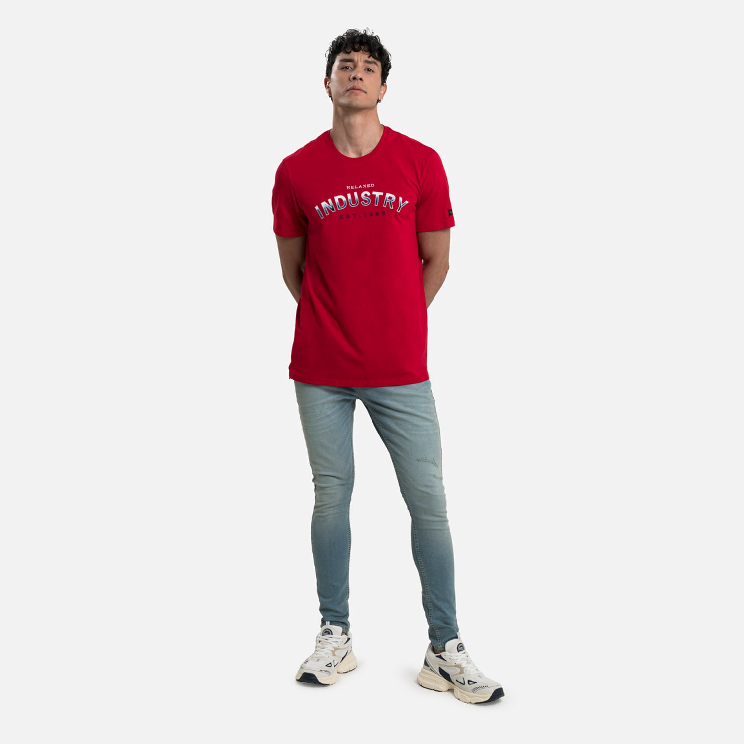 CAMISETA PREMIUM MANGA CORTA COLOR ROJO