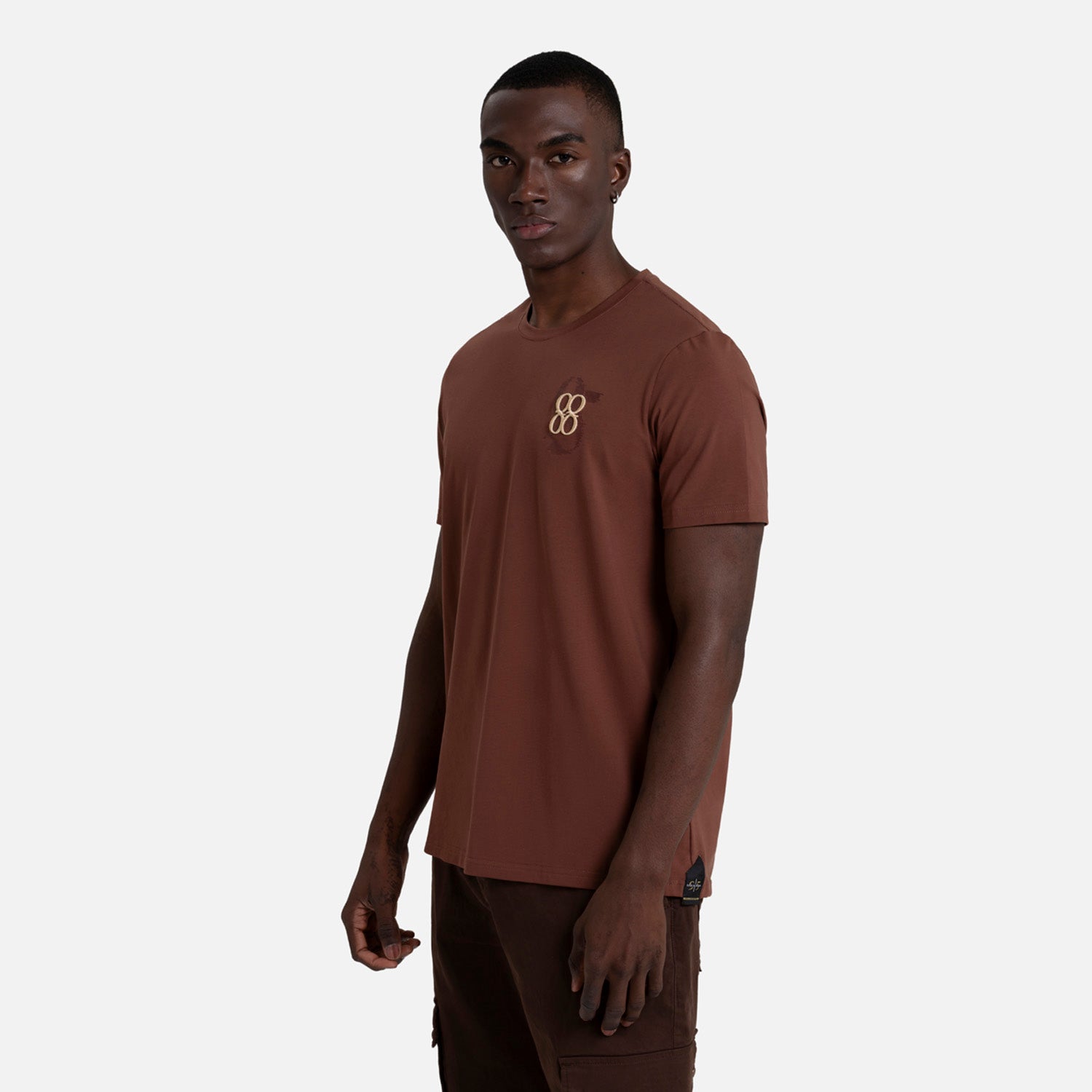 CAMISETA PREMIUM MANGA CORTA COLOR BRUNETTE