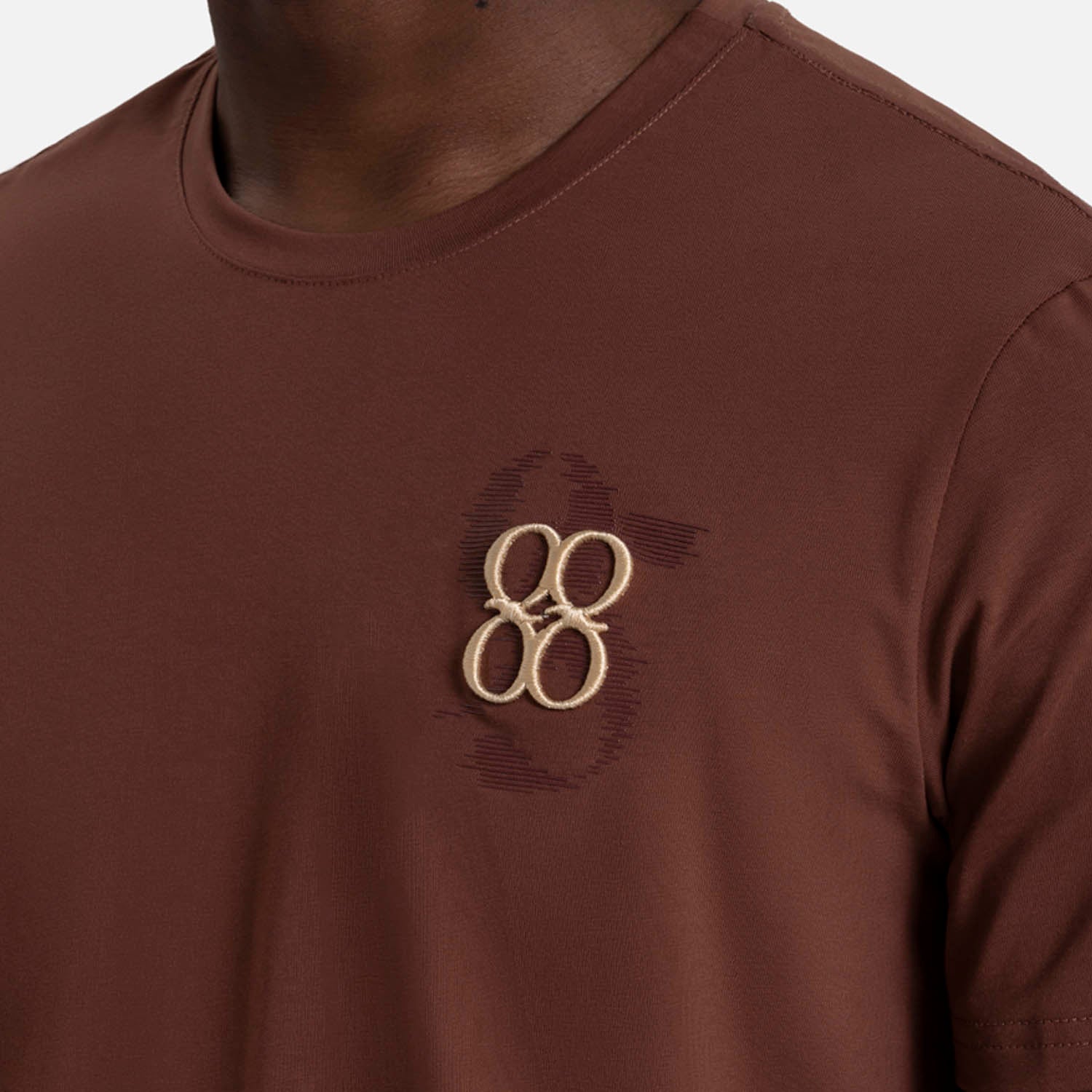 CAMISETA PREMIUM MANGA CORTA COLOR BRUNETTE
